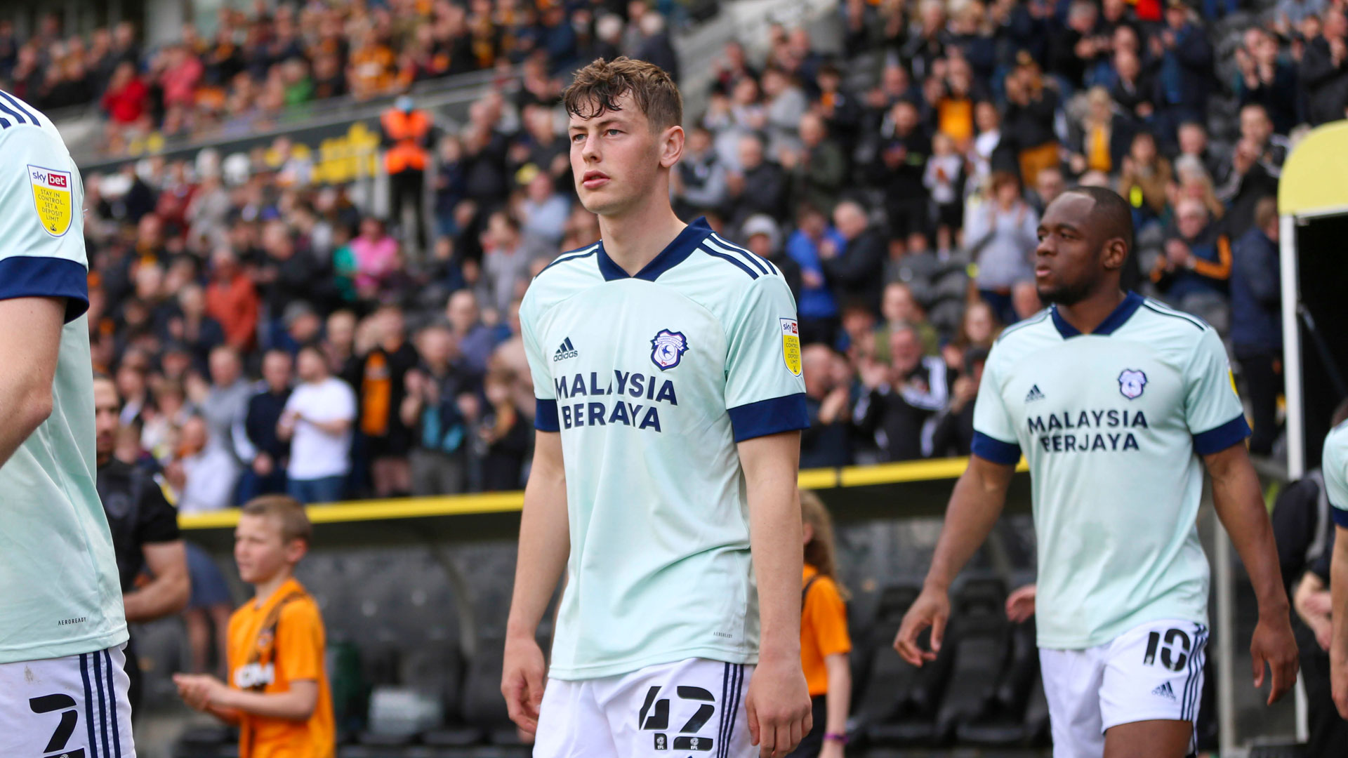 Oliver Denham made his first Cardiff City league start the MKM Stadium...