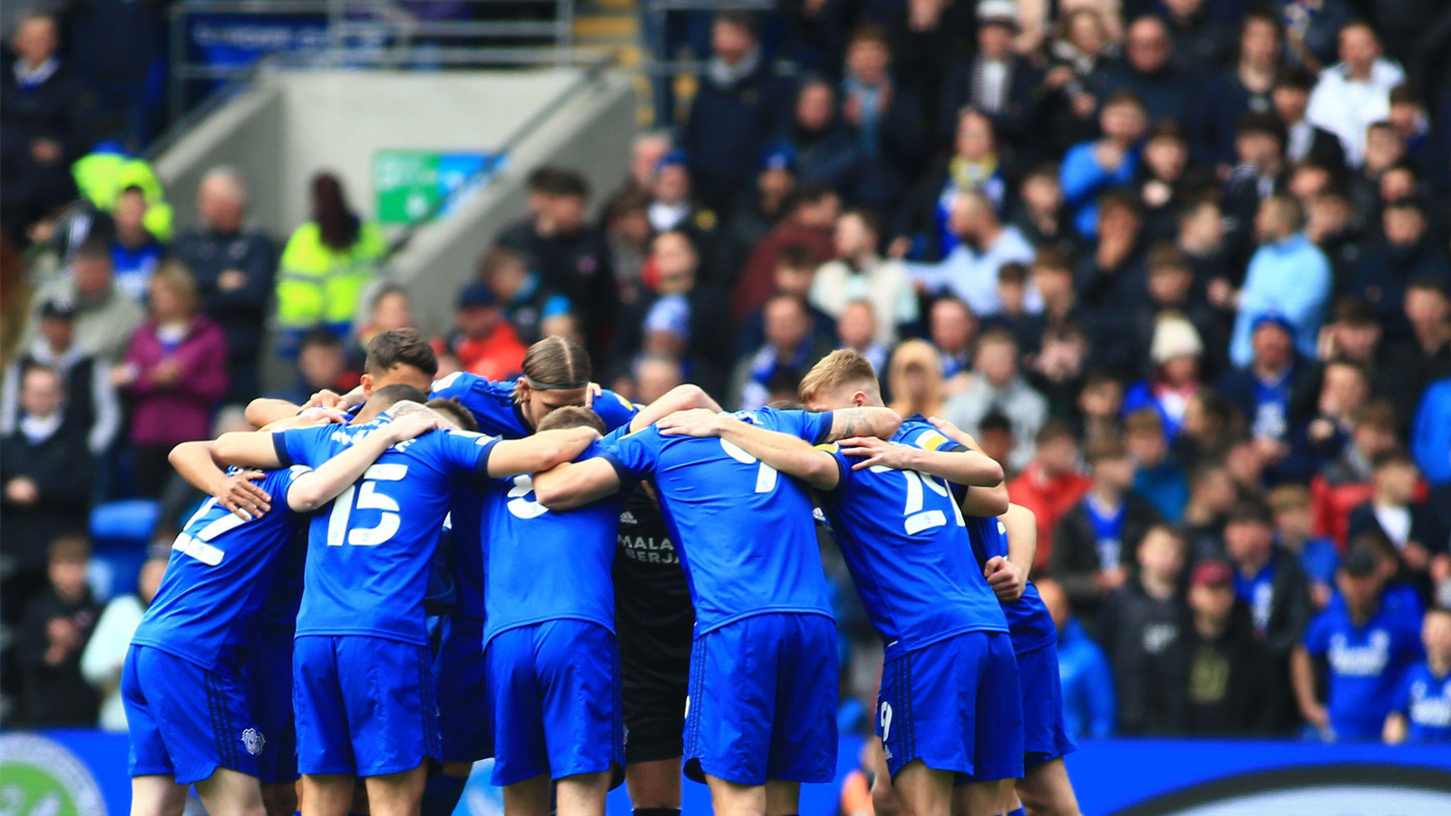 Cardiff City players