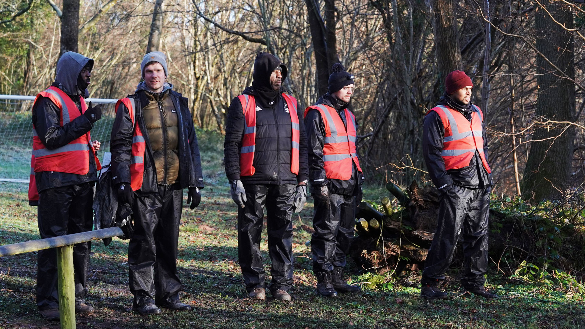 Tom Hutton takes part in the Brecon Beacon element of his ECAS course...