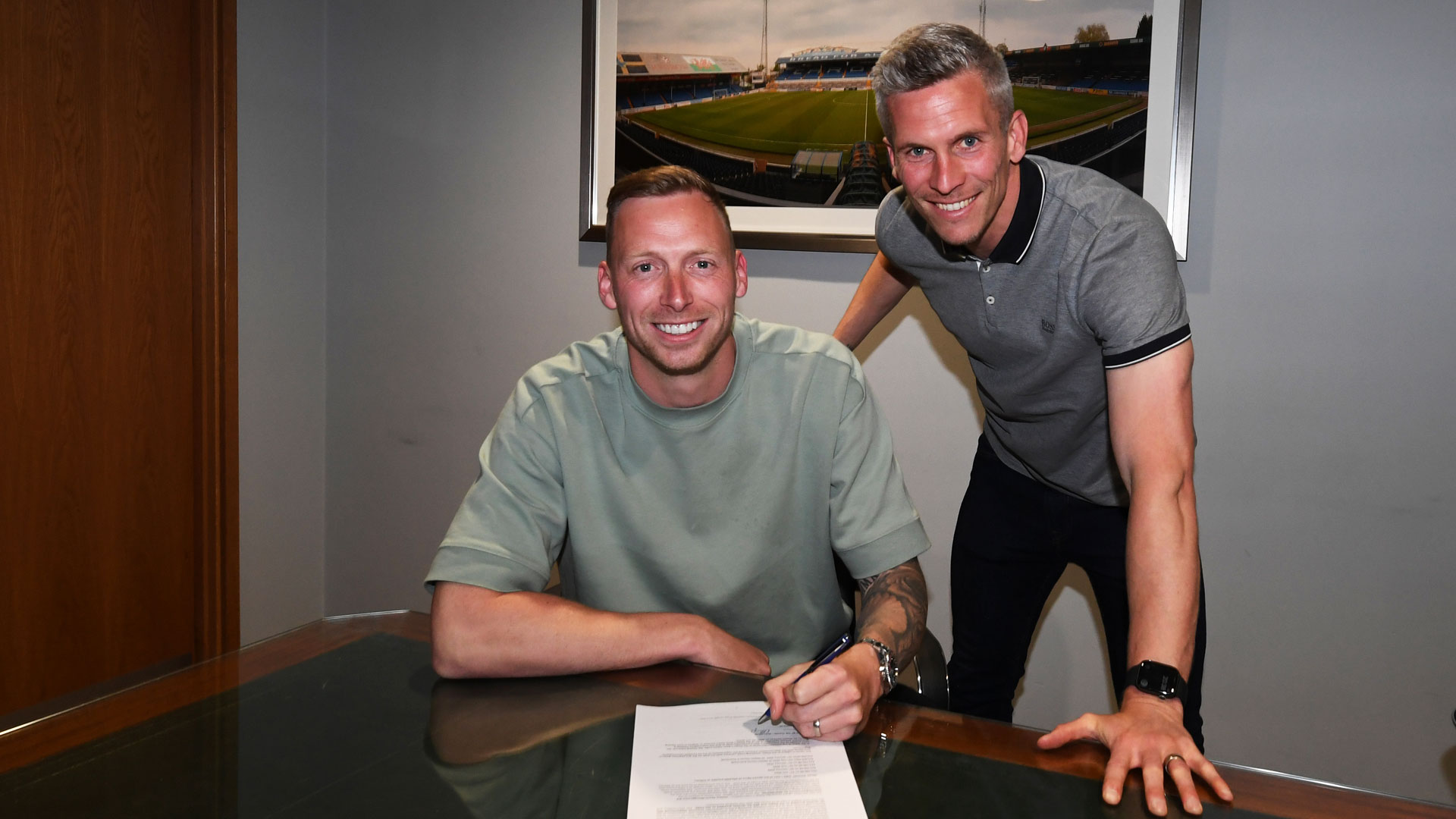 Ryan Allsop joins the Bluebirds from Derby County...