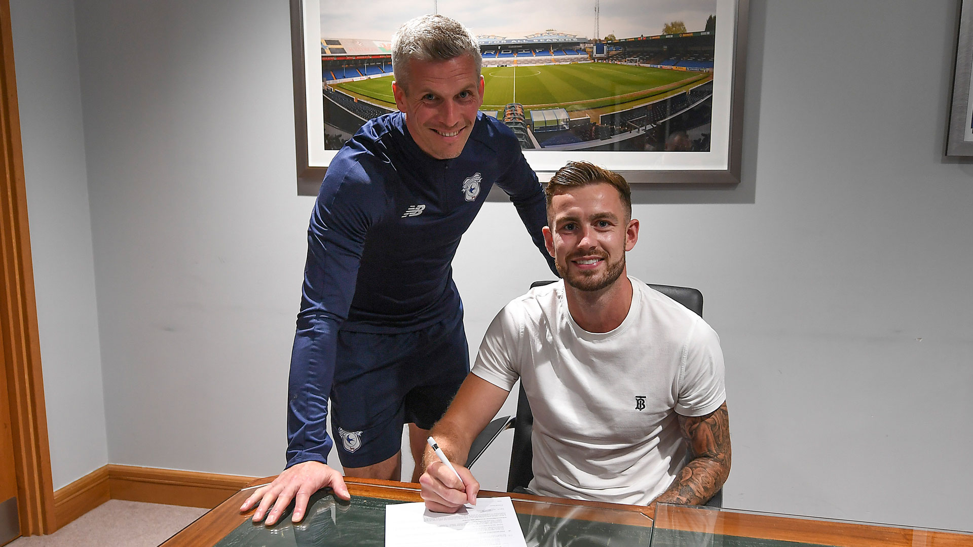 Joe Ralls has signed a new deal with Cardiff City FC