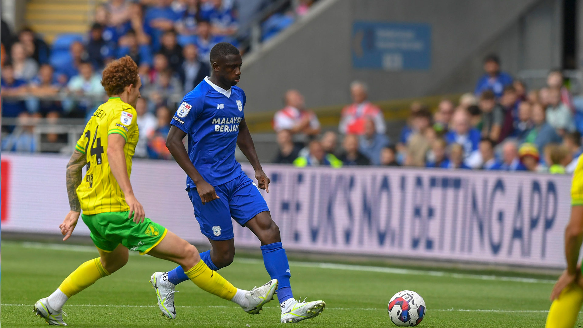 Jamilu Collins post-Norwich City