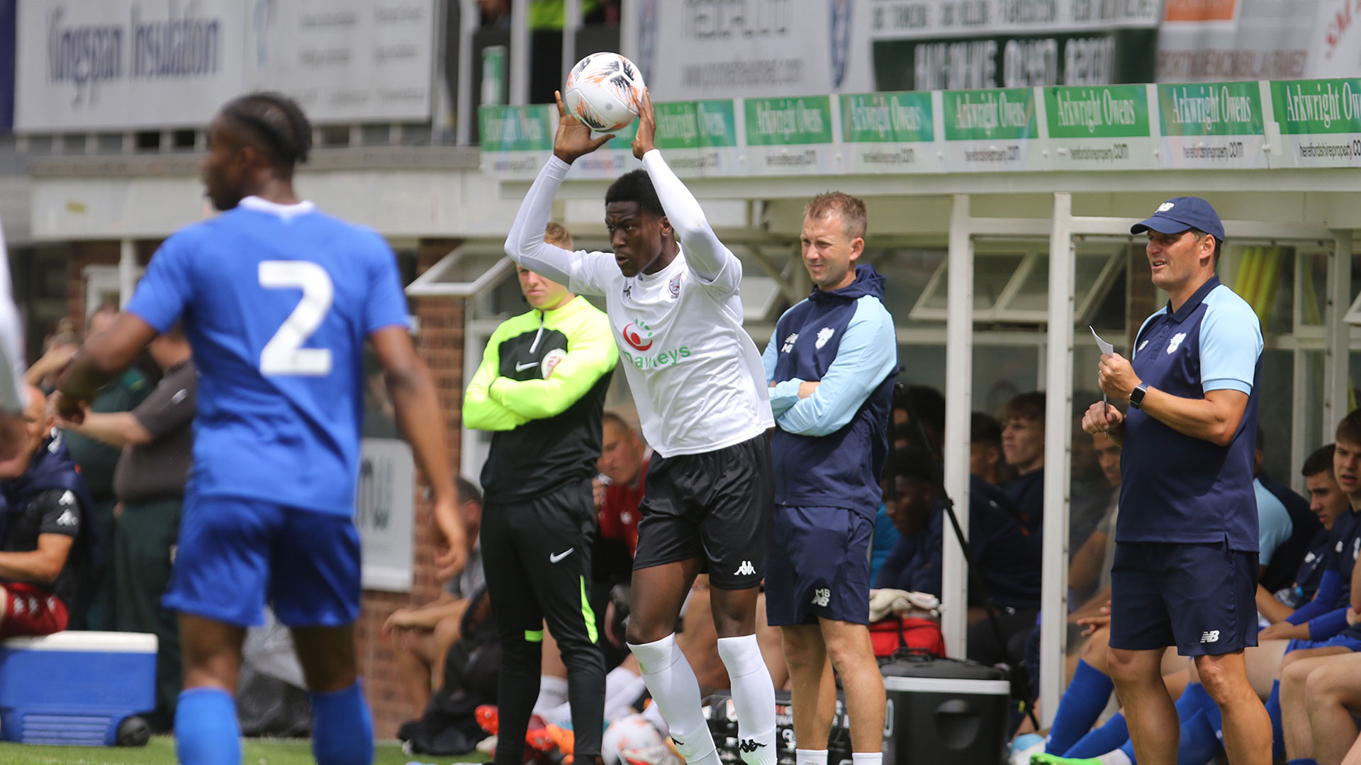 The Bluebirds took on Hereford on Sunday afternoon...