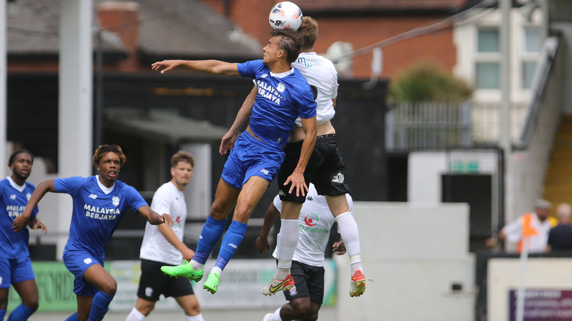 The Bluebirds took on Hereford on Sunday afternoon...