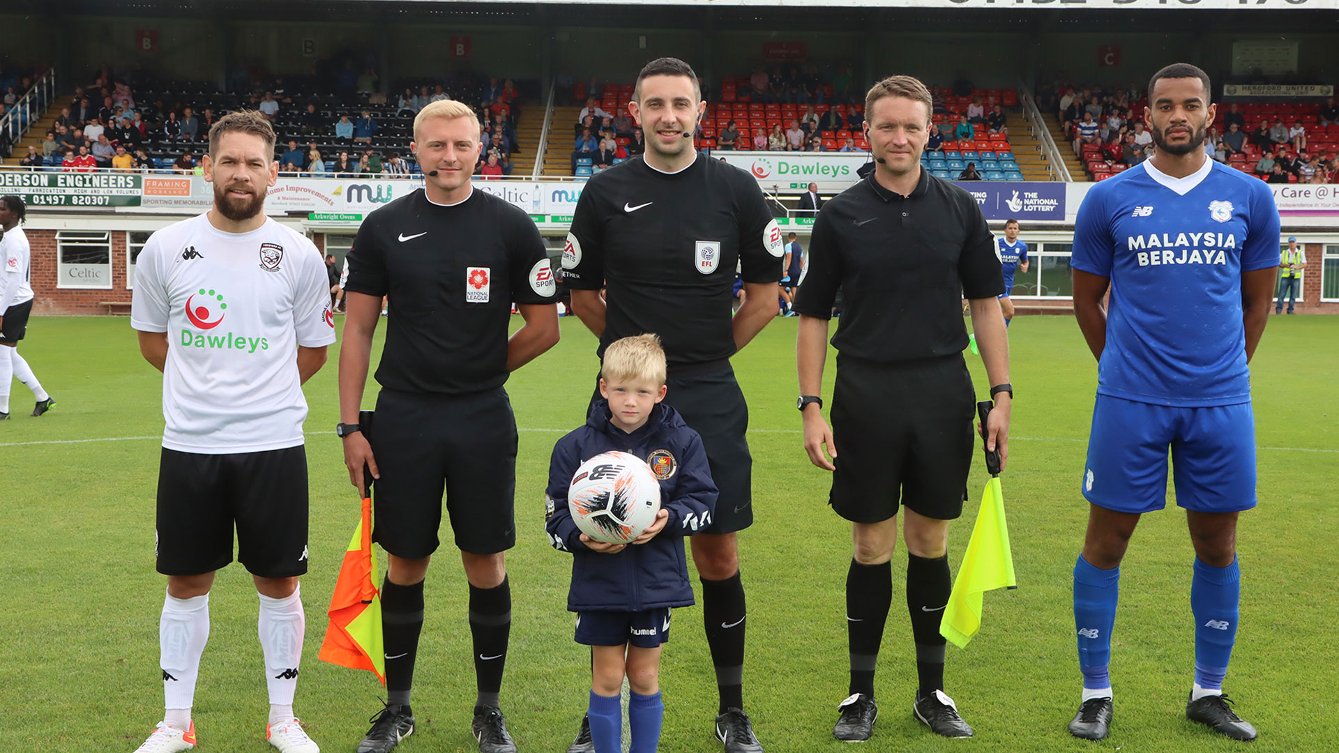 The Bluebirds took on Hereford on Sunday afternoon...