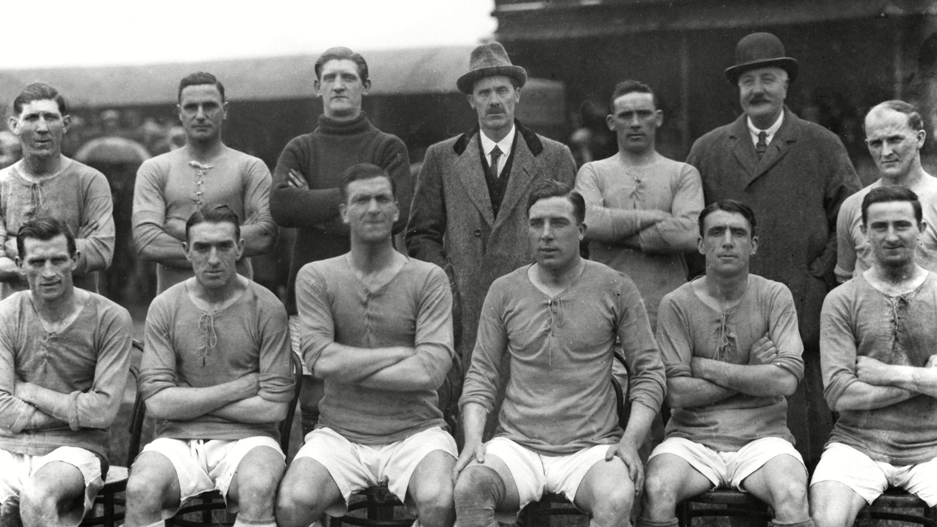 Fred Stewart's 1920/21 Cardiff City side...