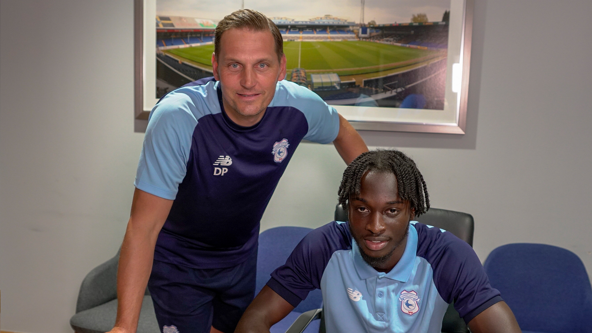 Cameron Antwi scores for Cardiff u-21 against Ipswich Town - Footballghana