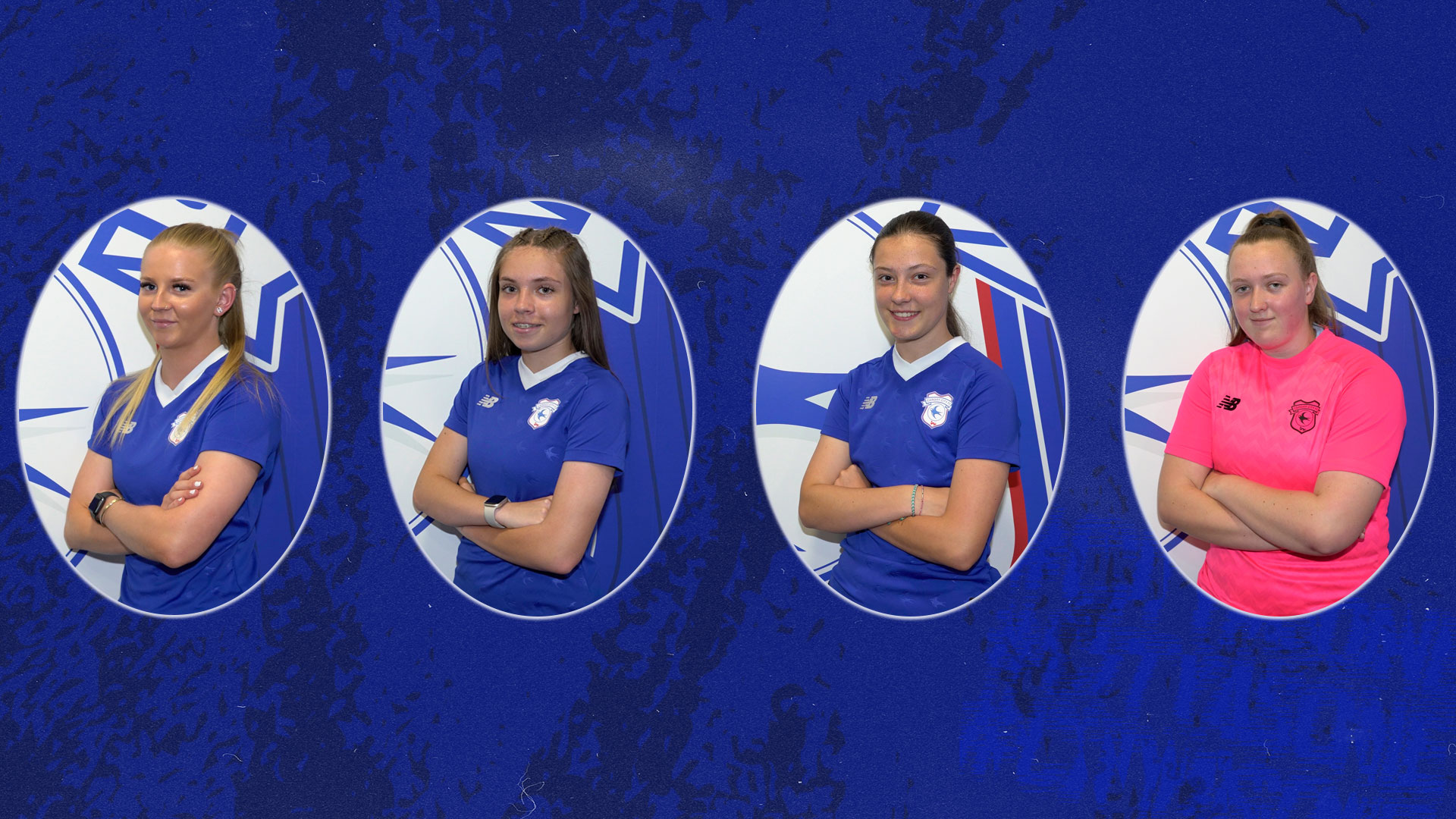 Rhianne Oakley, Evie Hughes, Megan Bowen & Emily Roberts have joined Cardiff City...