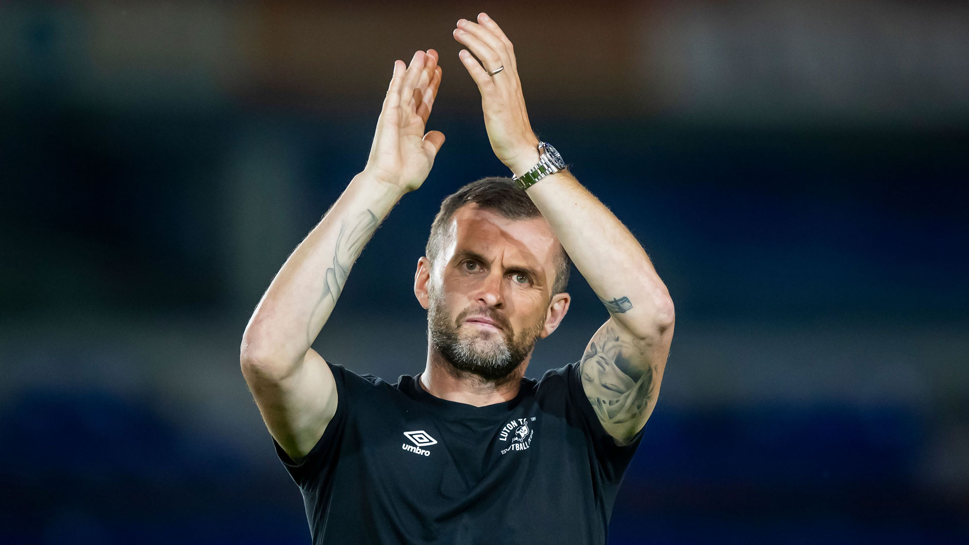 Nathan Jones, Luton Town manager...