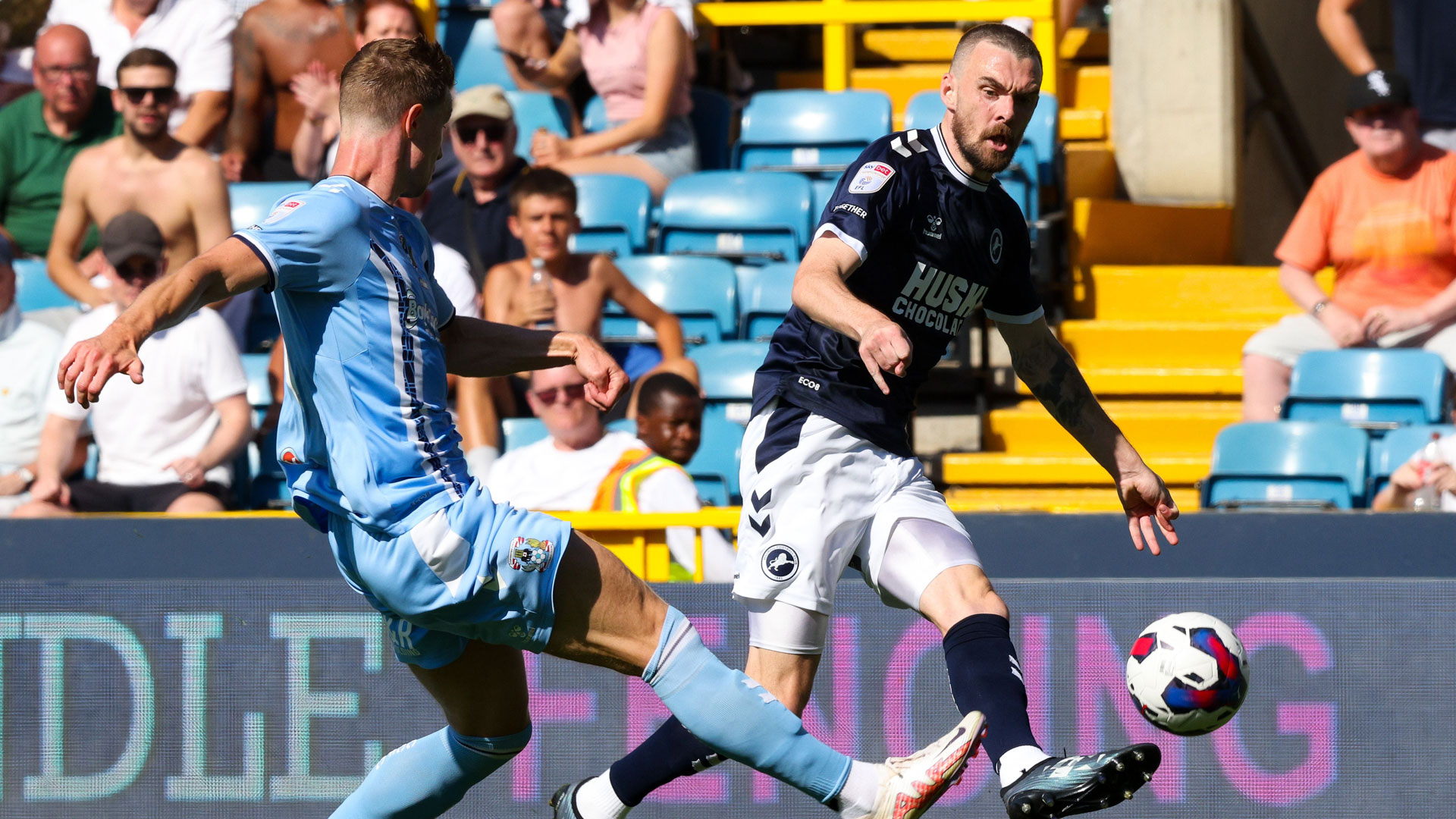 Millwall FC - Coventry City v Millwall in focus