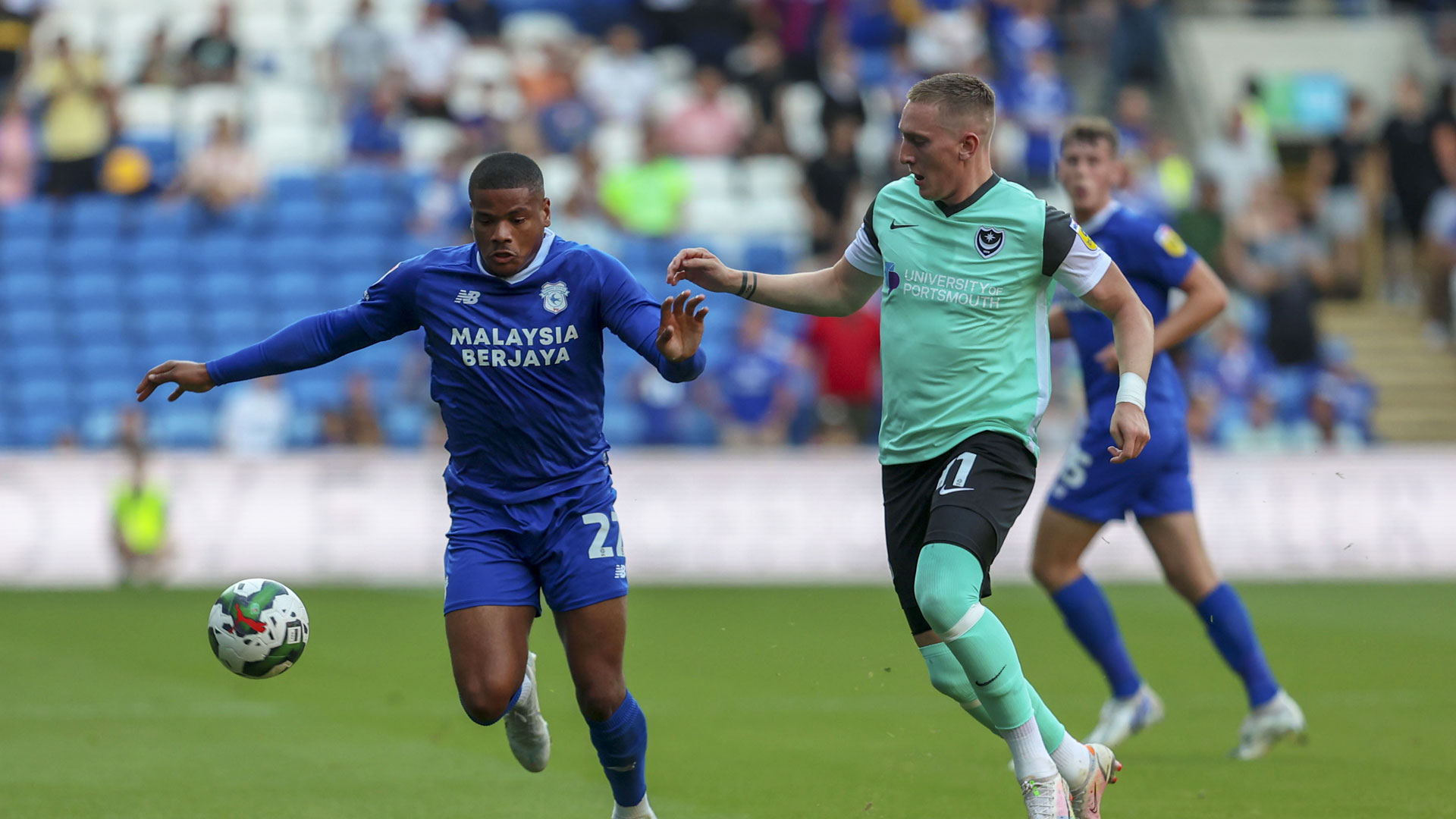 The Bluebirds fell to a 3-0 defeat against Portsmouth at CCS...