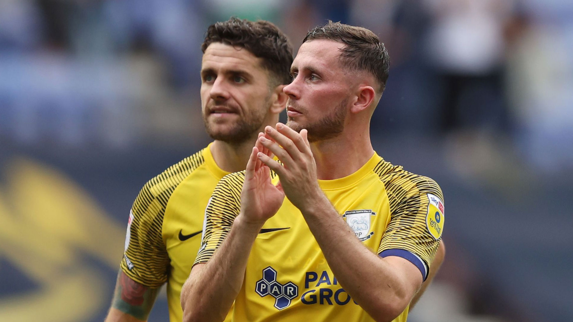 Preston North End's Alan Browne...