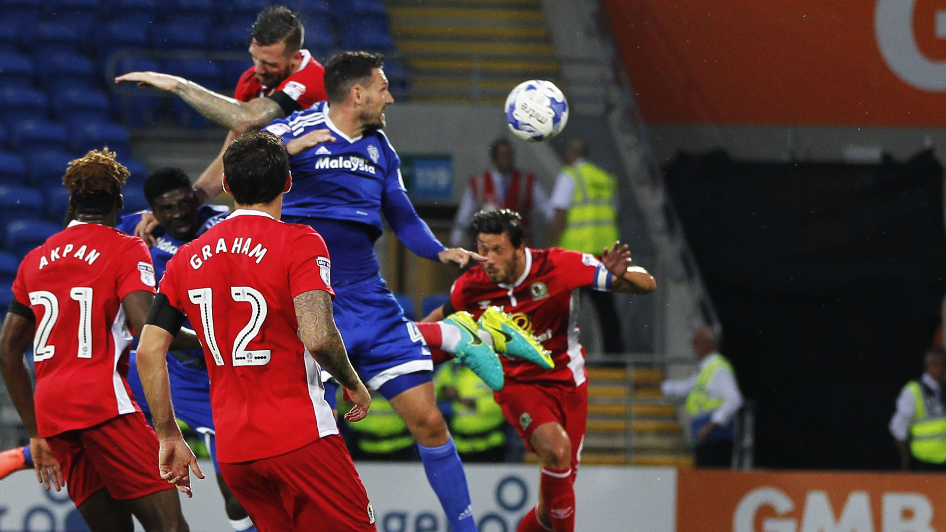 Shane Duffy scores his second own goal of the evening...