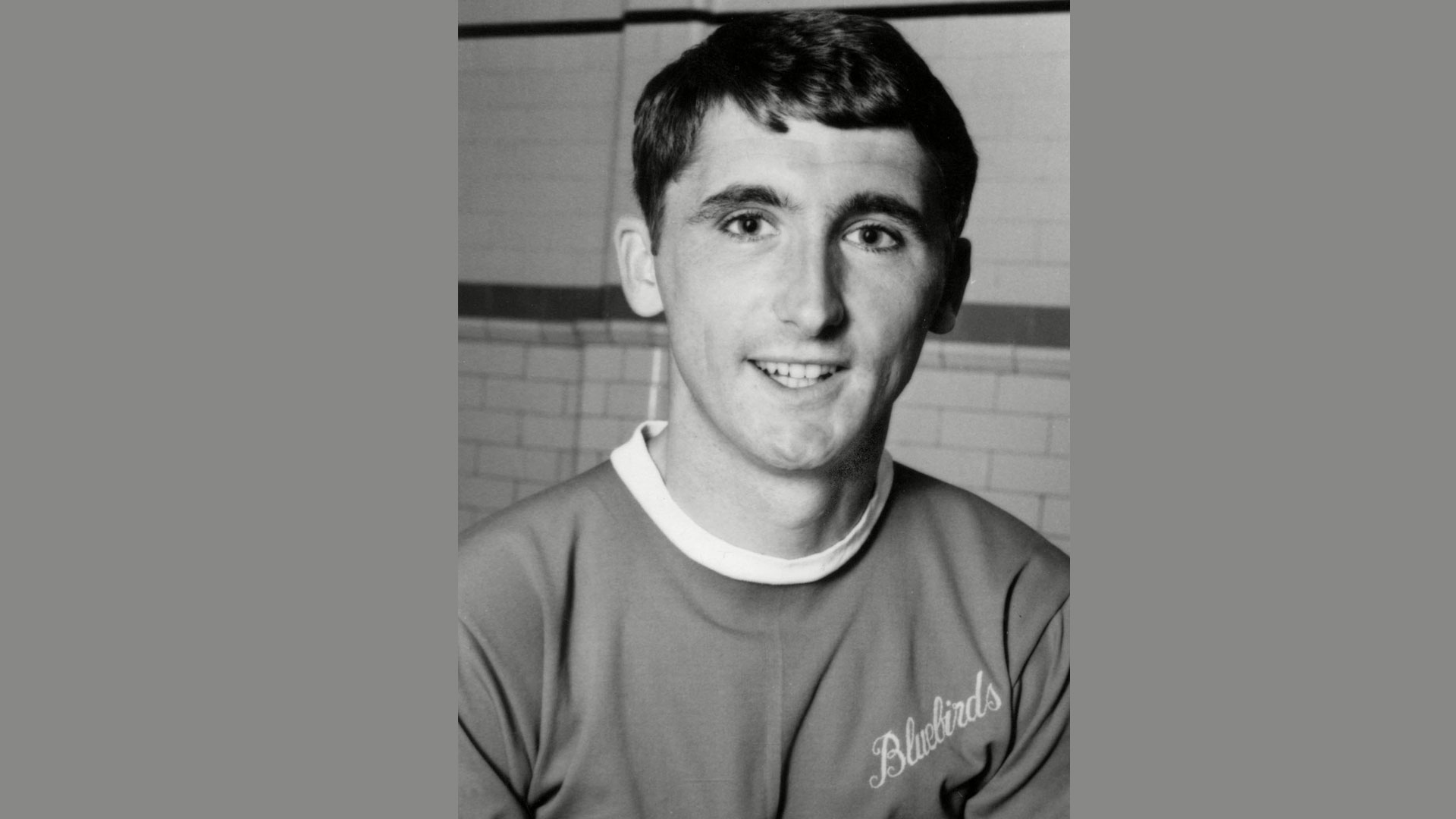 Peter King during his early days with the Bluebirds...