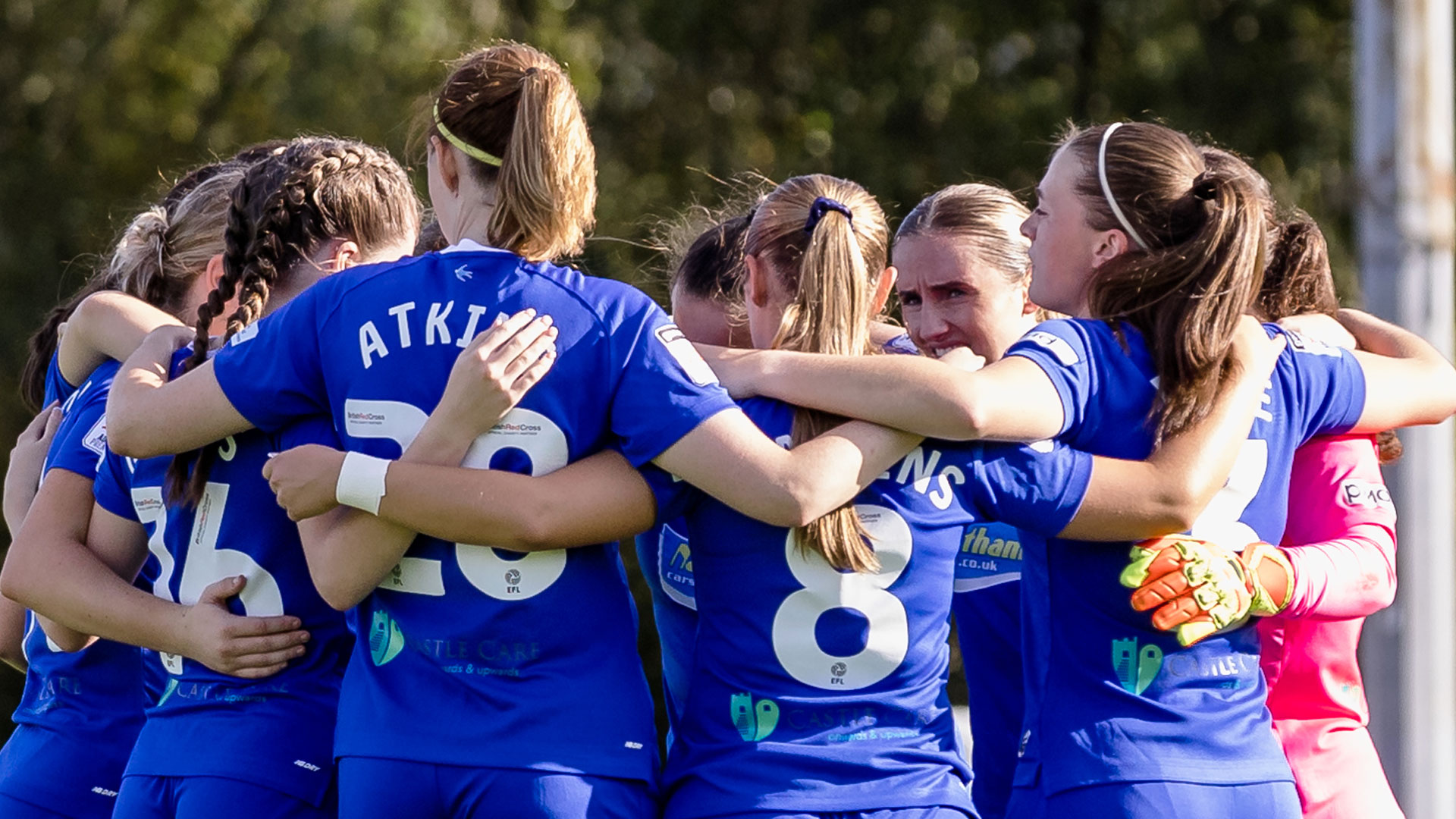 Rhianne Oakley of Cardiff City Women FC celebrates scoring the