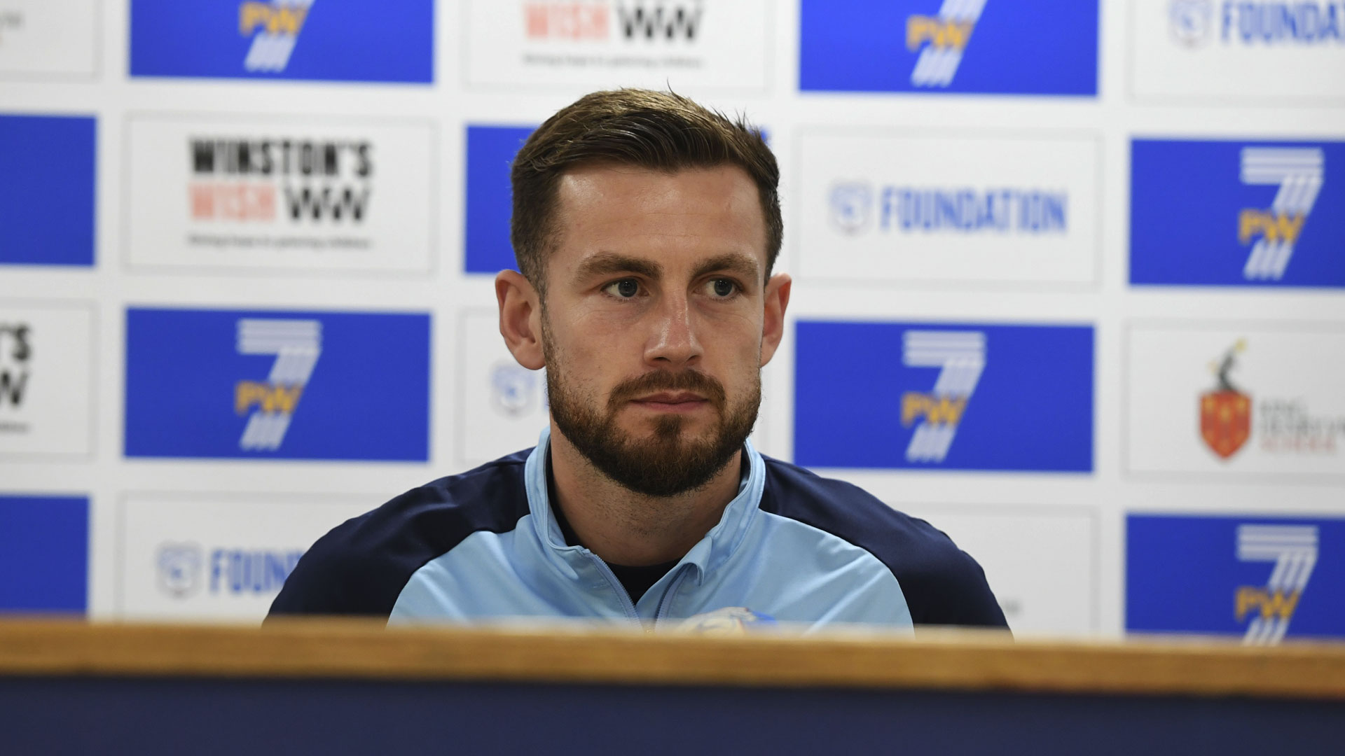 Joe Ralls spoke to the press ahead of the Peter Whittingham Memorial Match...