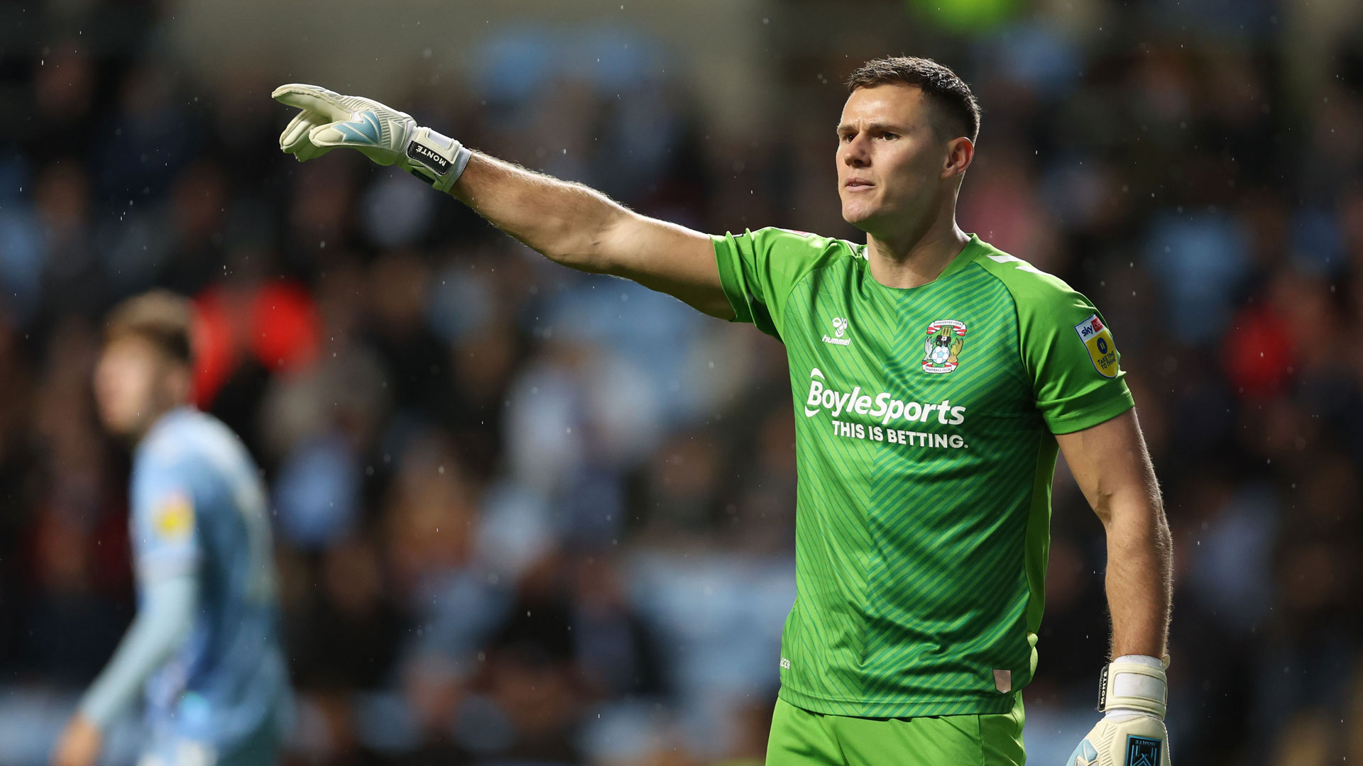 Coventry City goalkeeper Ben Wilson...