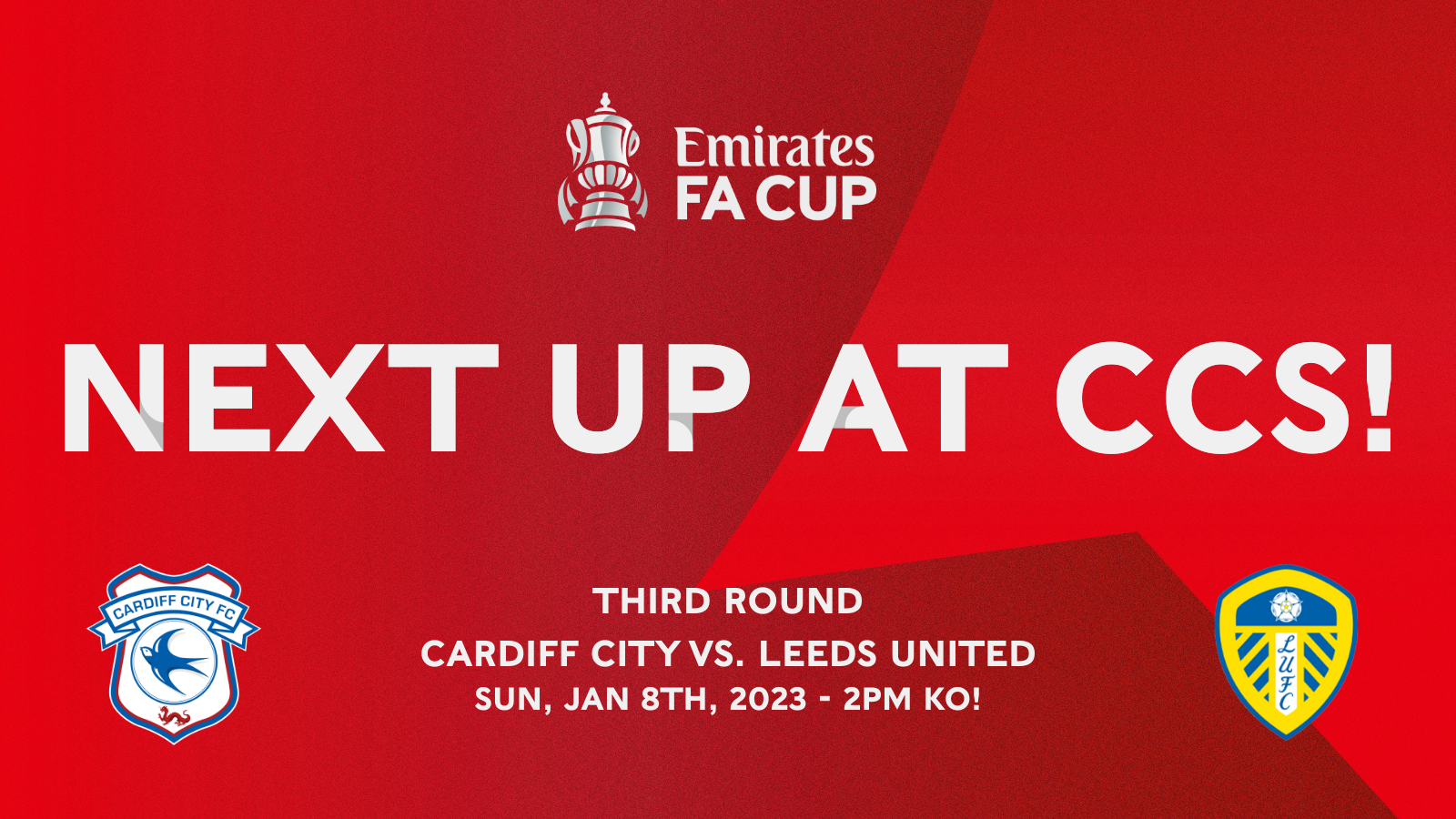 Next up at CCS - City vs. Leeds United...