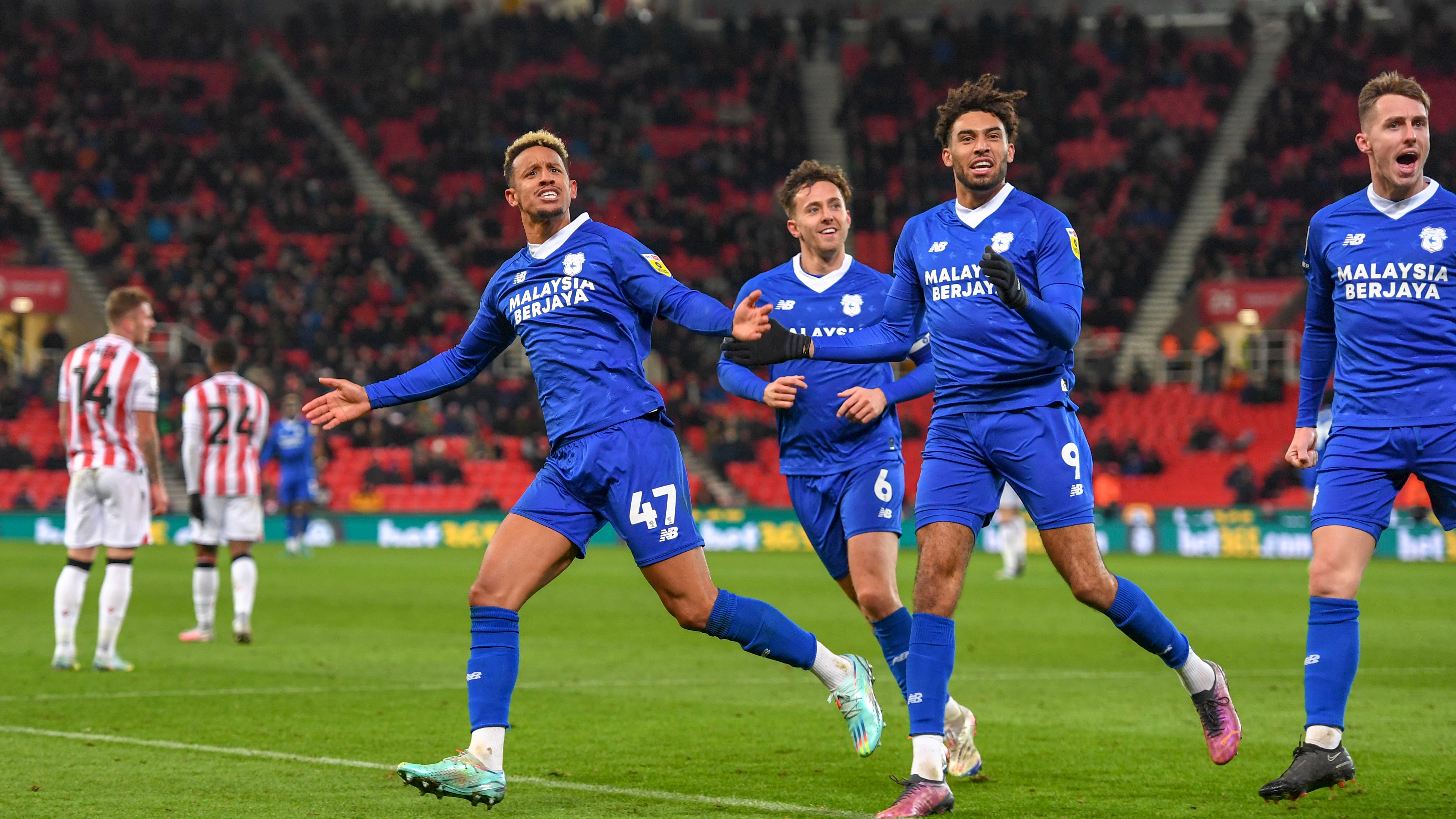 Stoke City 2-2 Cardiff City: Callum Robinson earns point for