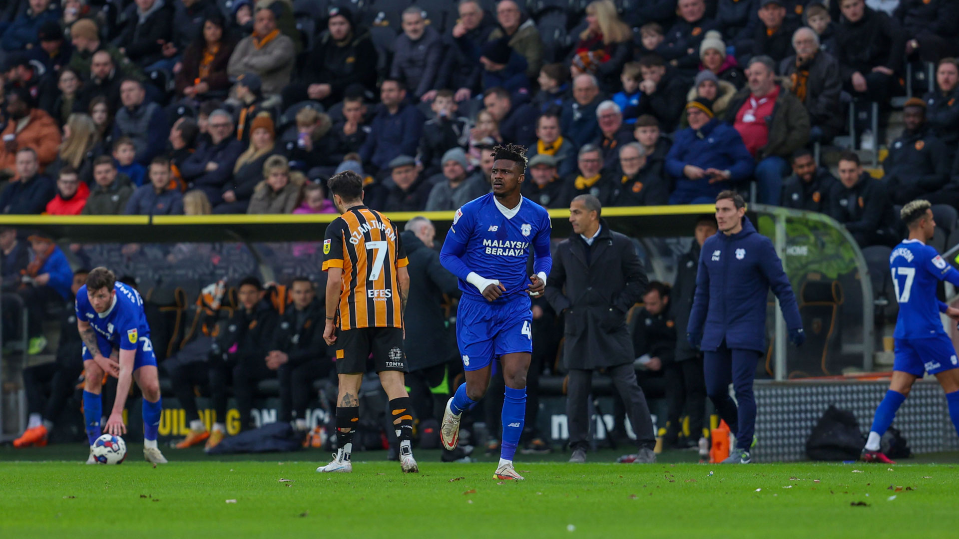 Cardiff City 1-1 Stoke City: Sory Kaba scores and misses penalty