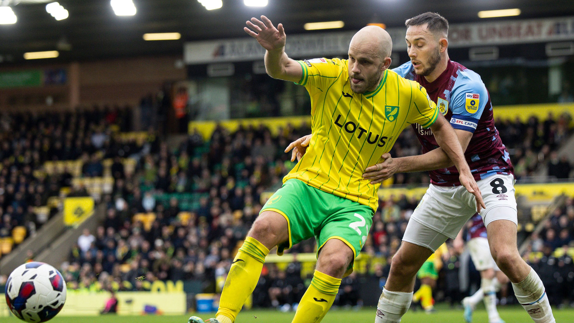 Norwich City forward Teemu Pukki...