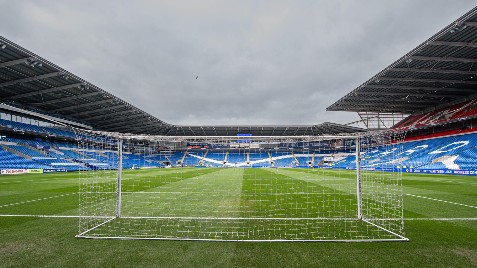 Inside Cardiff City Stadium: Fans get to see new red stand for first time  as Bluebirds hold open training session - Wales Online