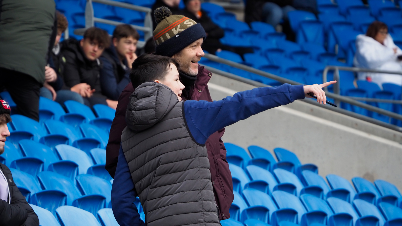 Cardiff City supporters