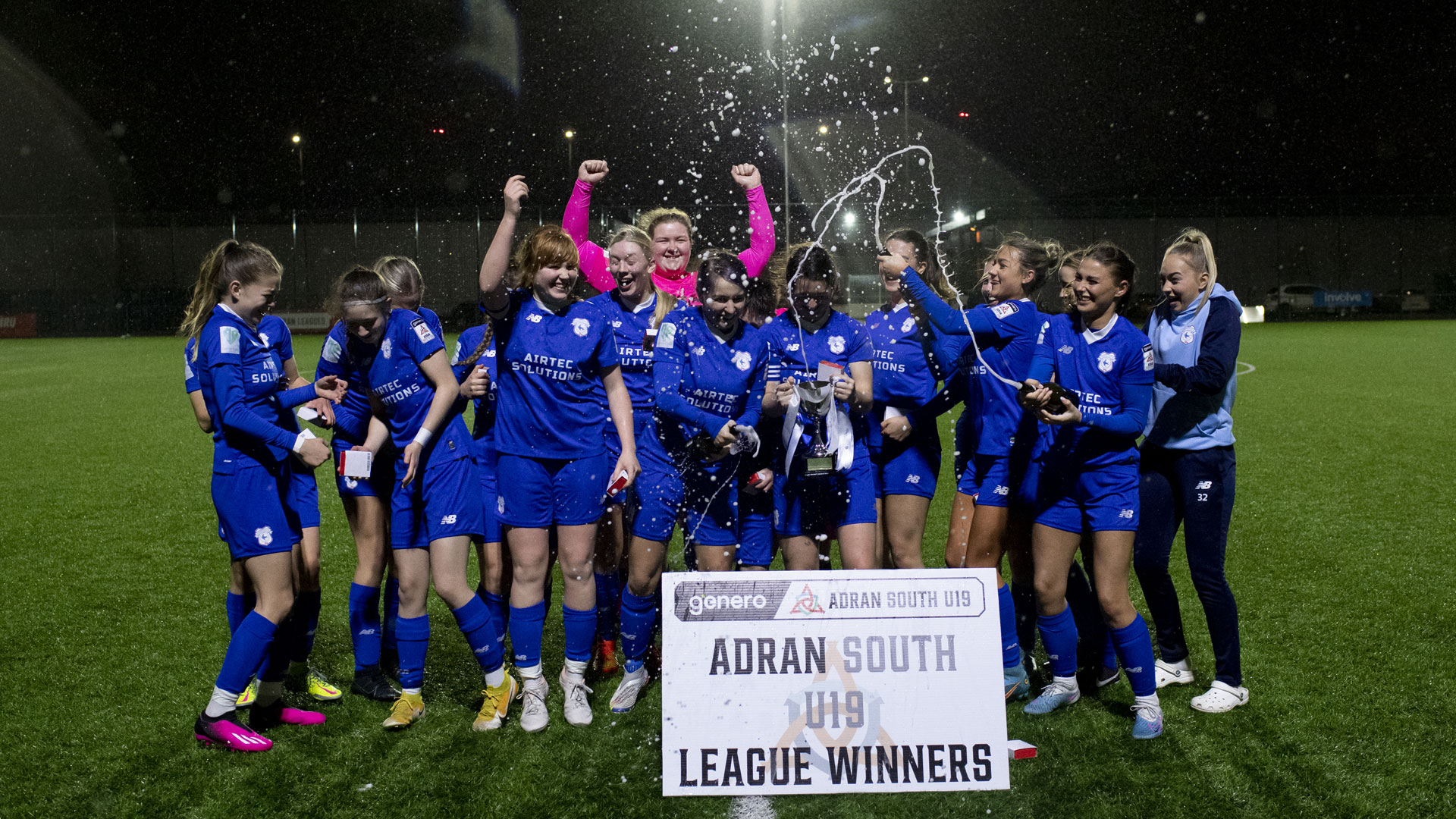 The Bluebirds secured back-to-back league titles...
