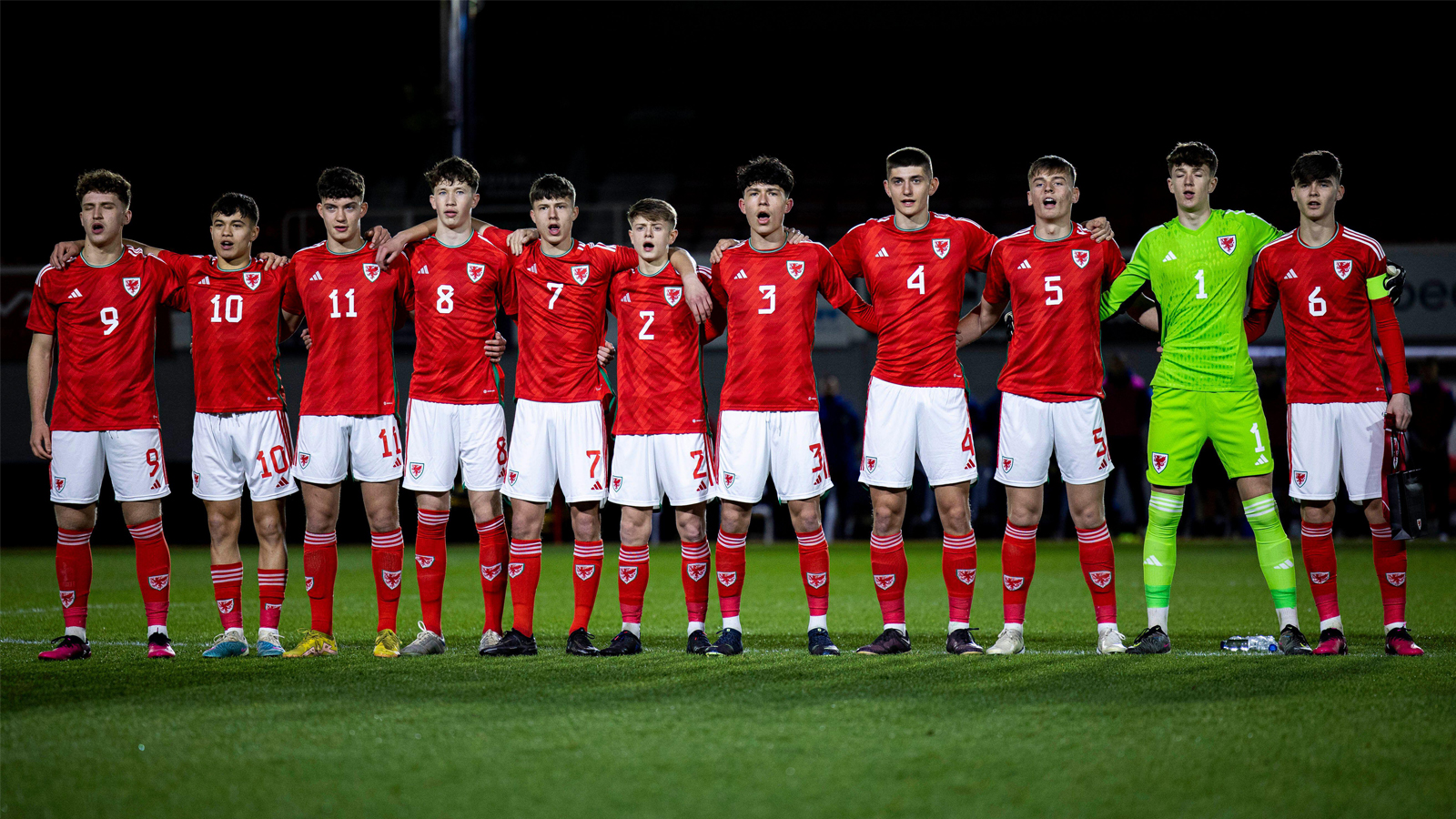 Wales U17, March 2023