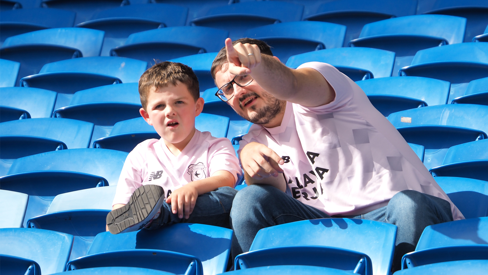 Cardiff City supporters