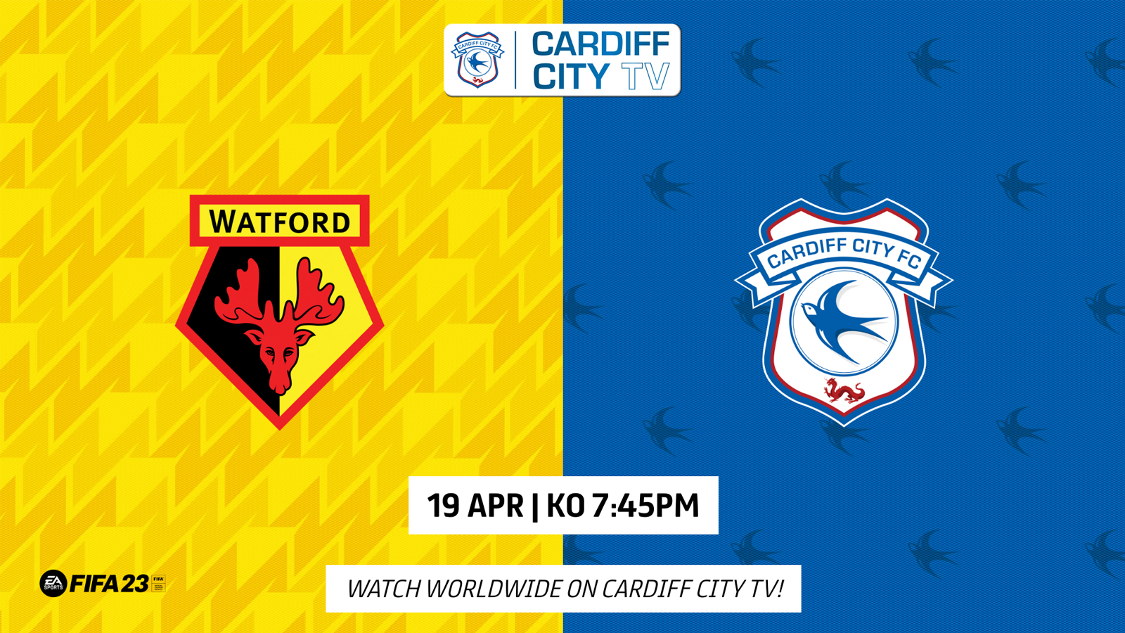 Match Pack: Cardiff City v Watford - Watford FC