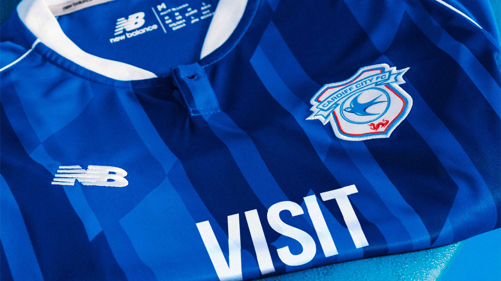 CAMISA CARDIFF CITY - CASA/ HOME - TORCEDOR - 21/22 – Donos da