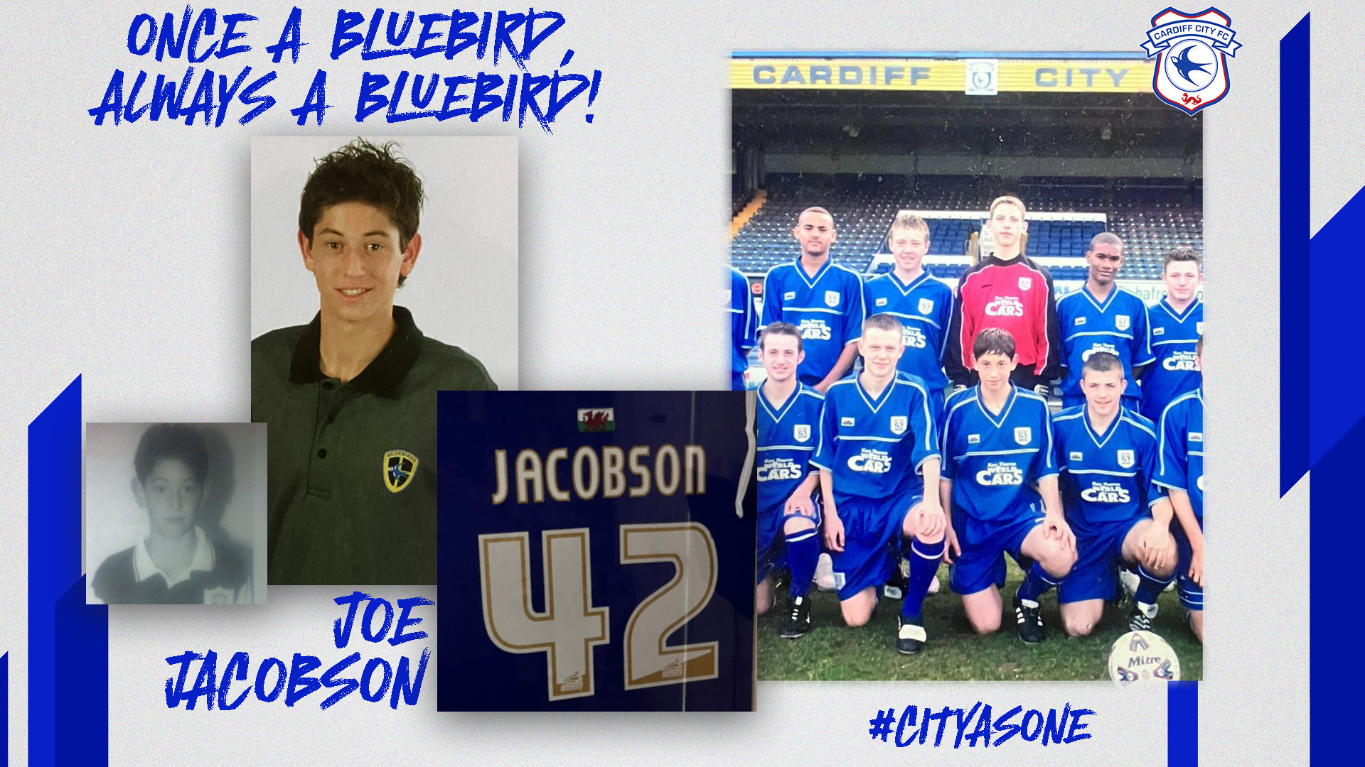 Joe Jacobson in his younger years for City...