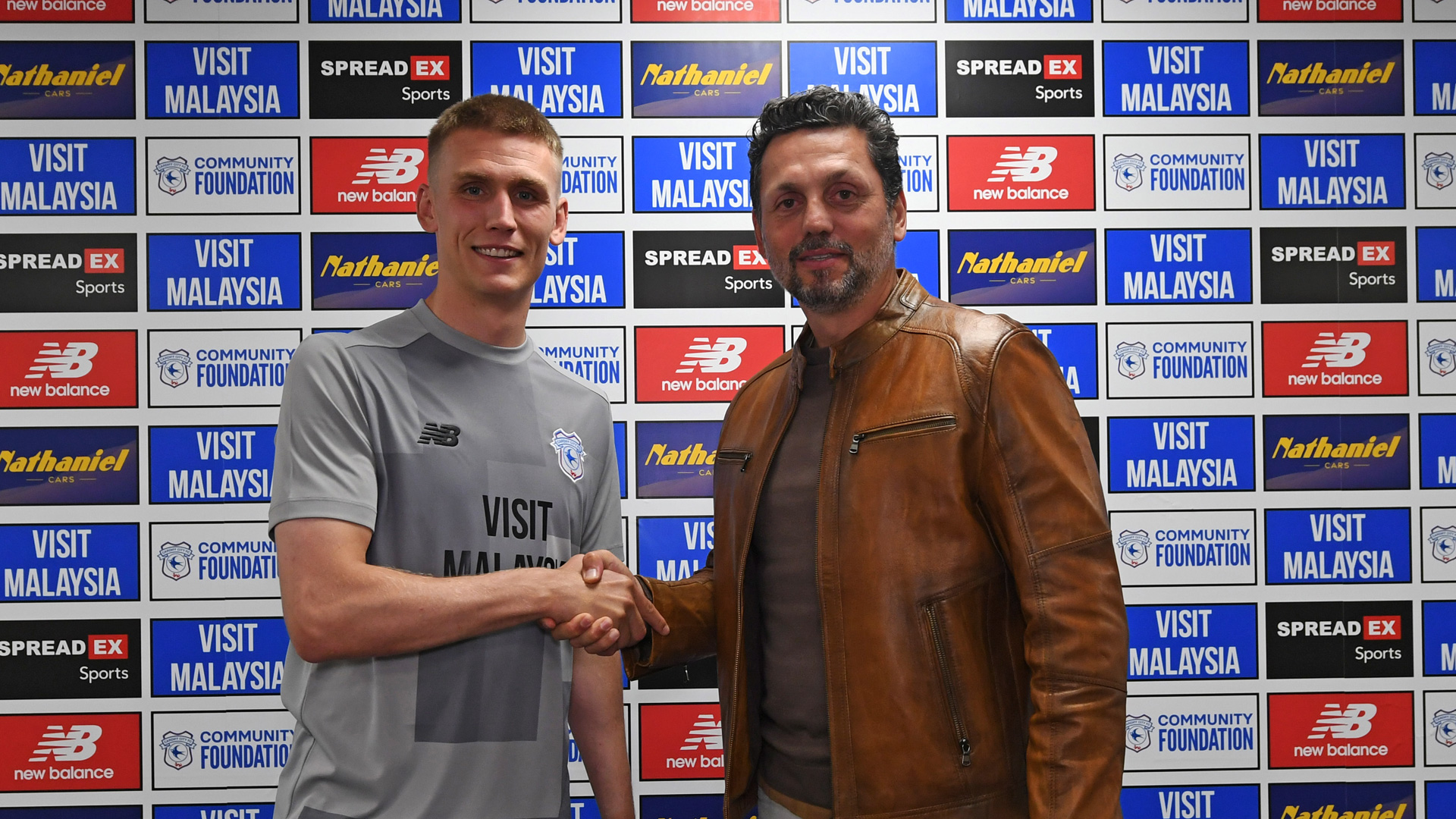 Alex Rúnarsson and City boss Erol Bulut...