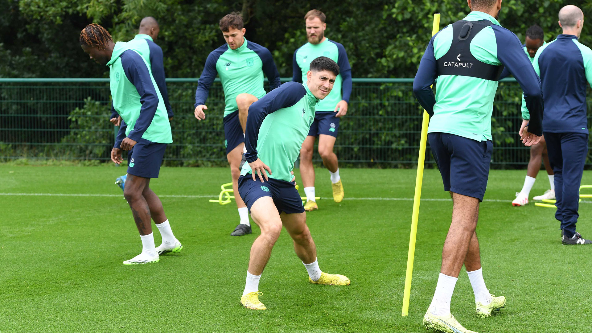 Callum O'Dowda in training with the Bluebirds