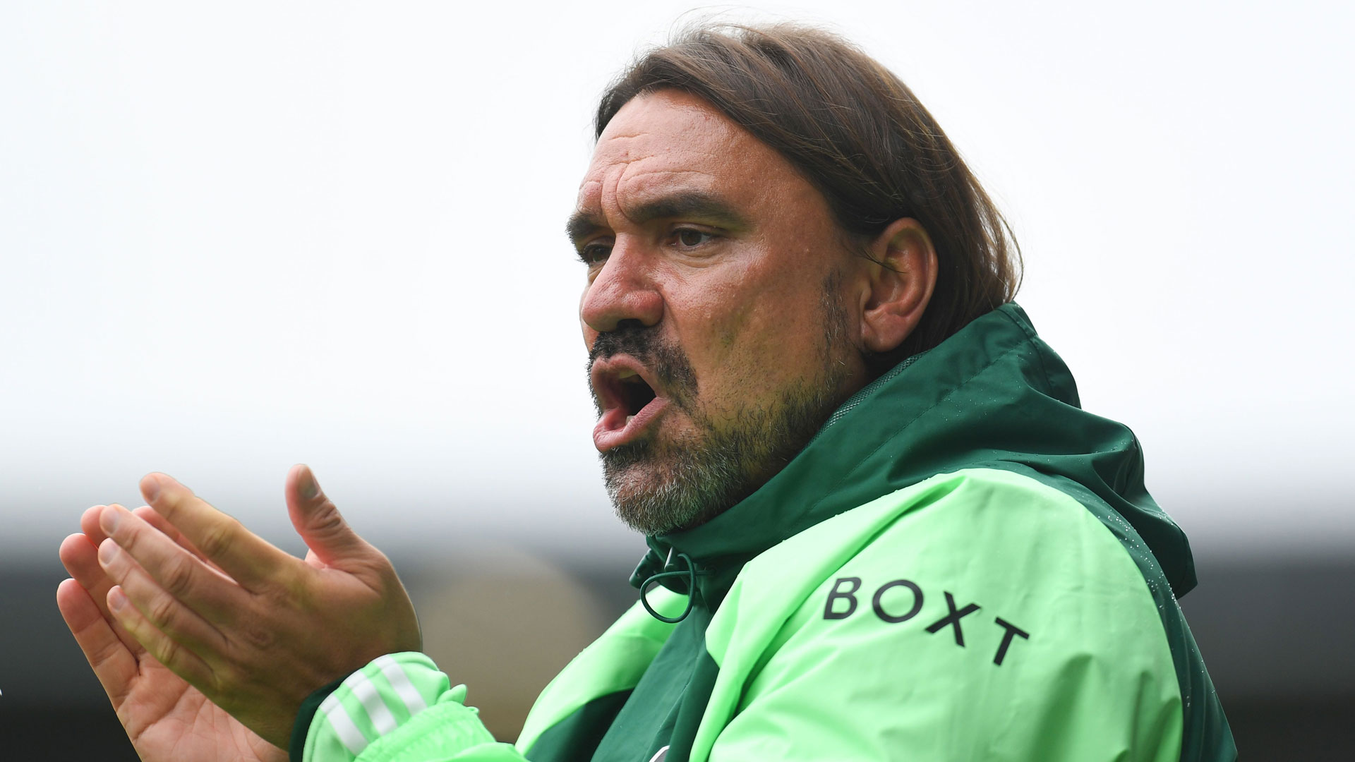 Daniel Farke, manager of Leeds United...