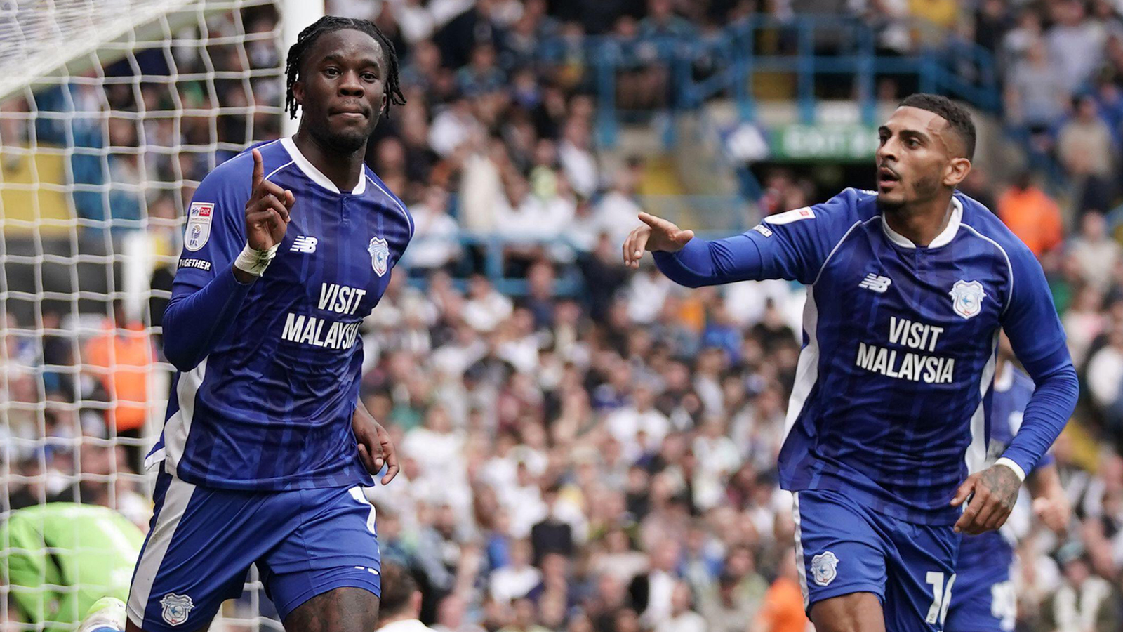 HIGHLIGHTS, CARDIFF CITY 2-2 LEEDS UNITED