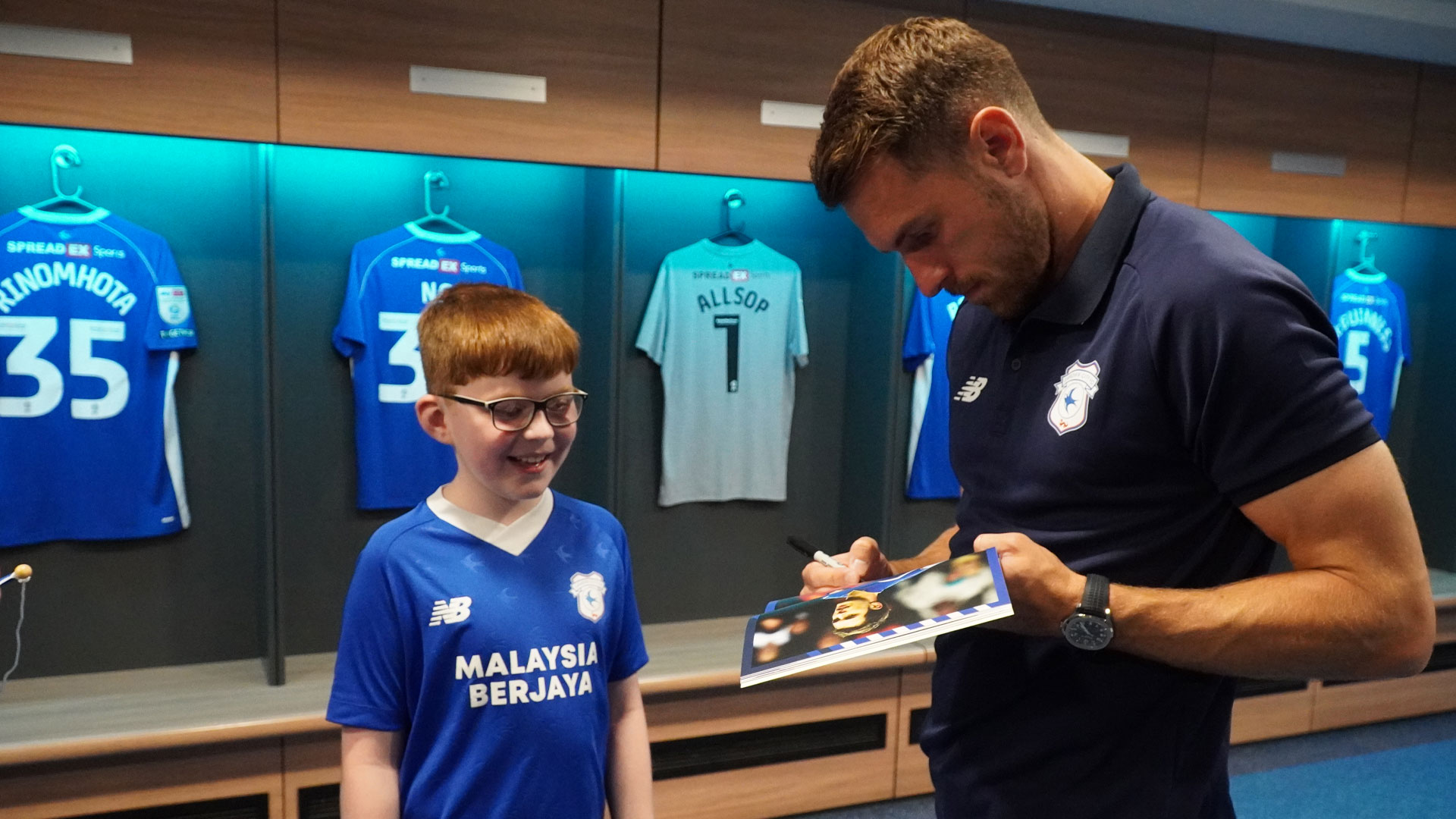 Aaron Ramsey meets the Bluebirds on Thursday afternoon...