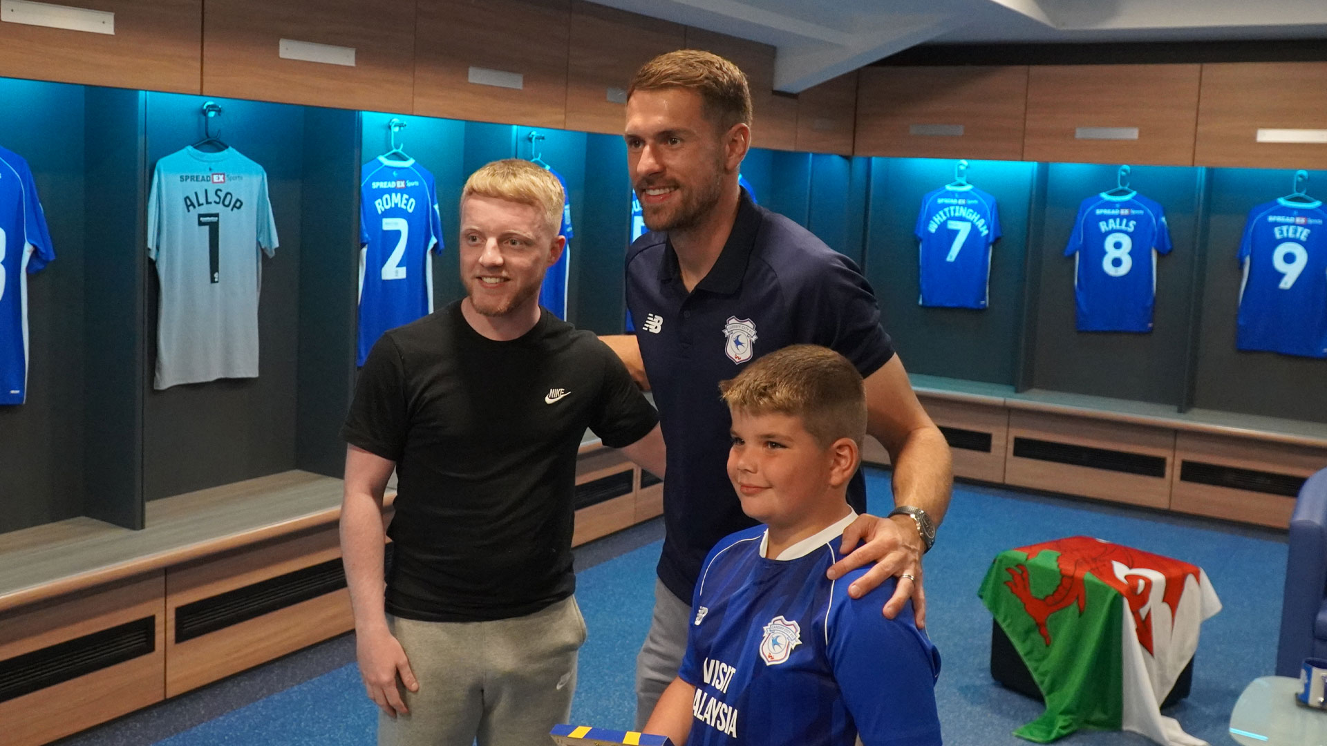 Aaron Ramsey meets the Bluebirds on Thursday afternoon...