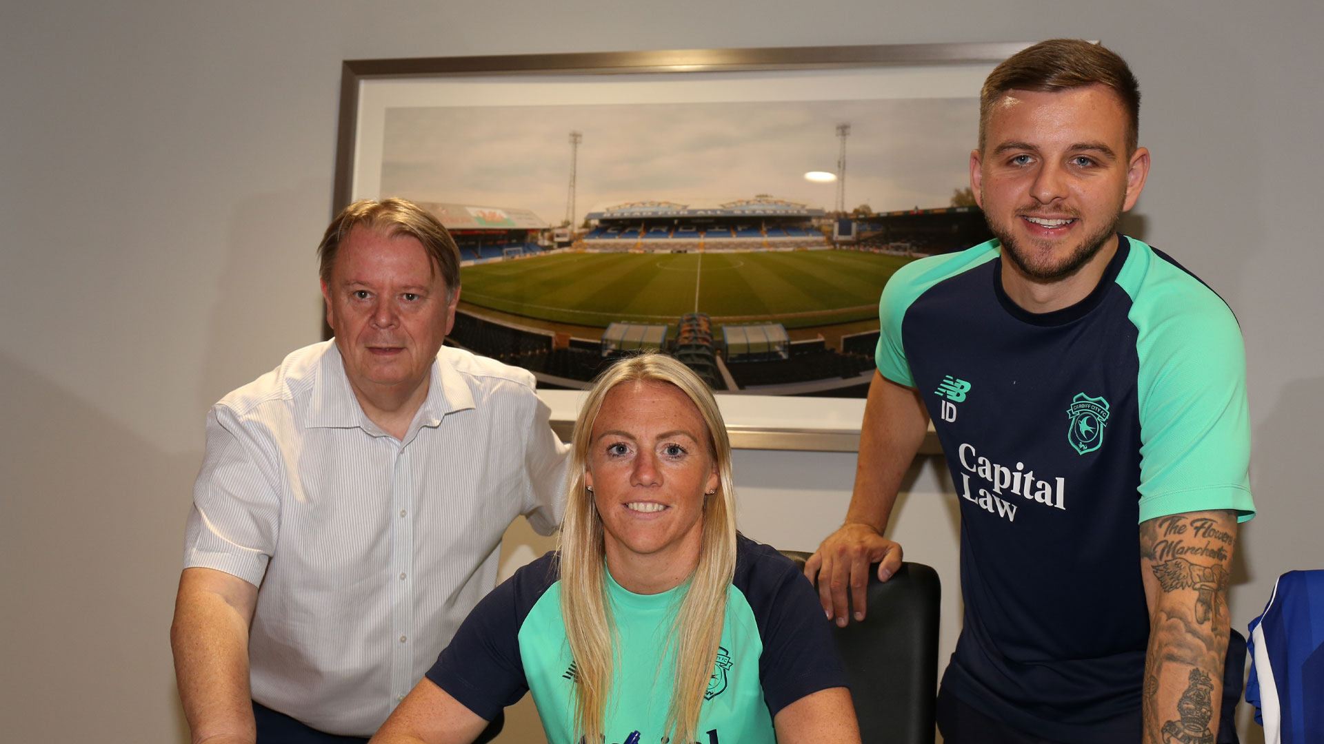 Tija Richardson signs a semi-professional contract with Cardiff City Women