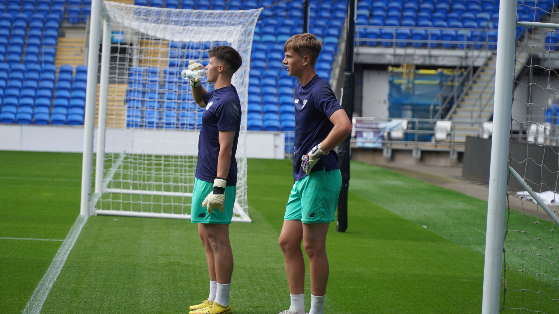 U21s in action