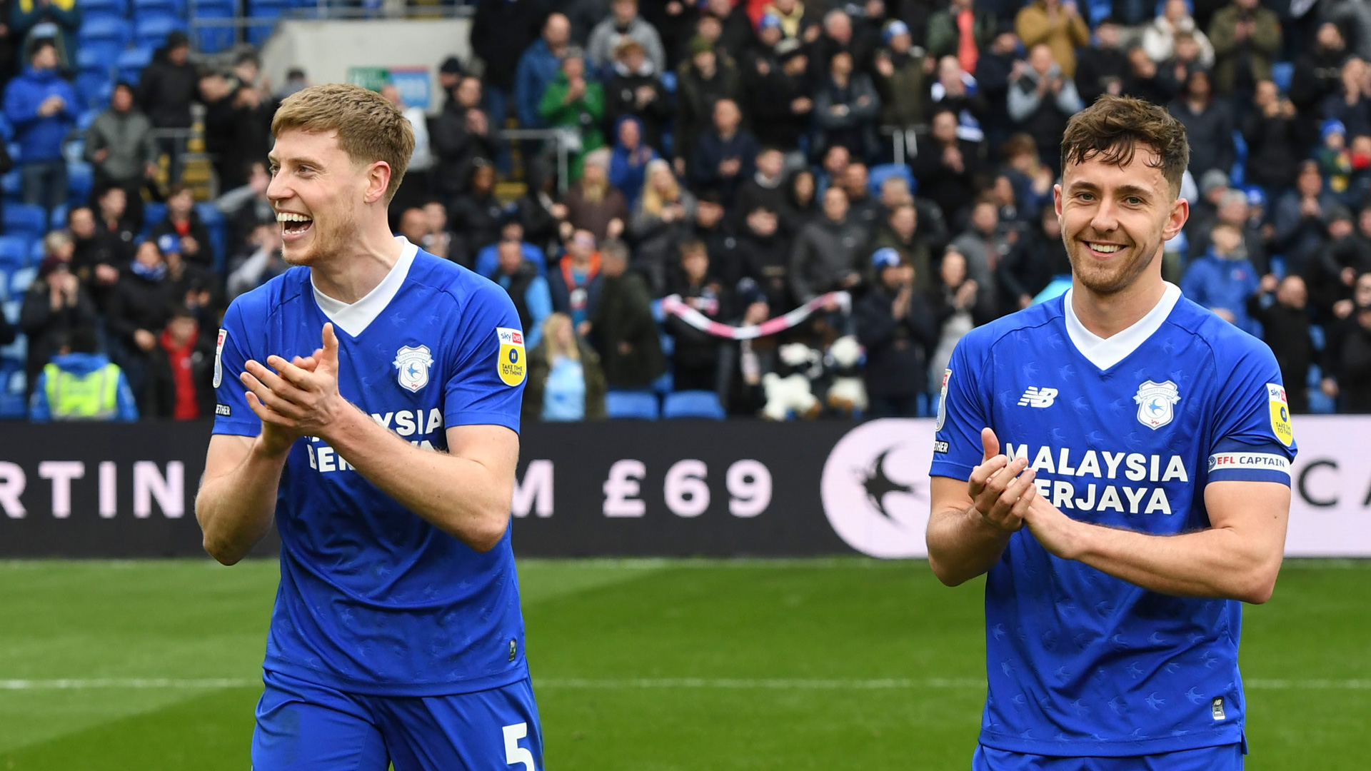 Mark McGuinness and Ryan Wintle celebrate at CCS!