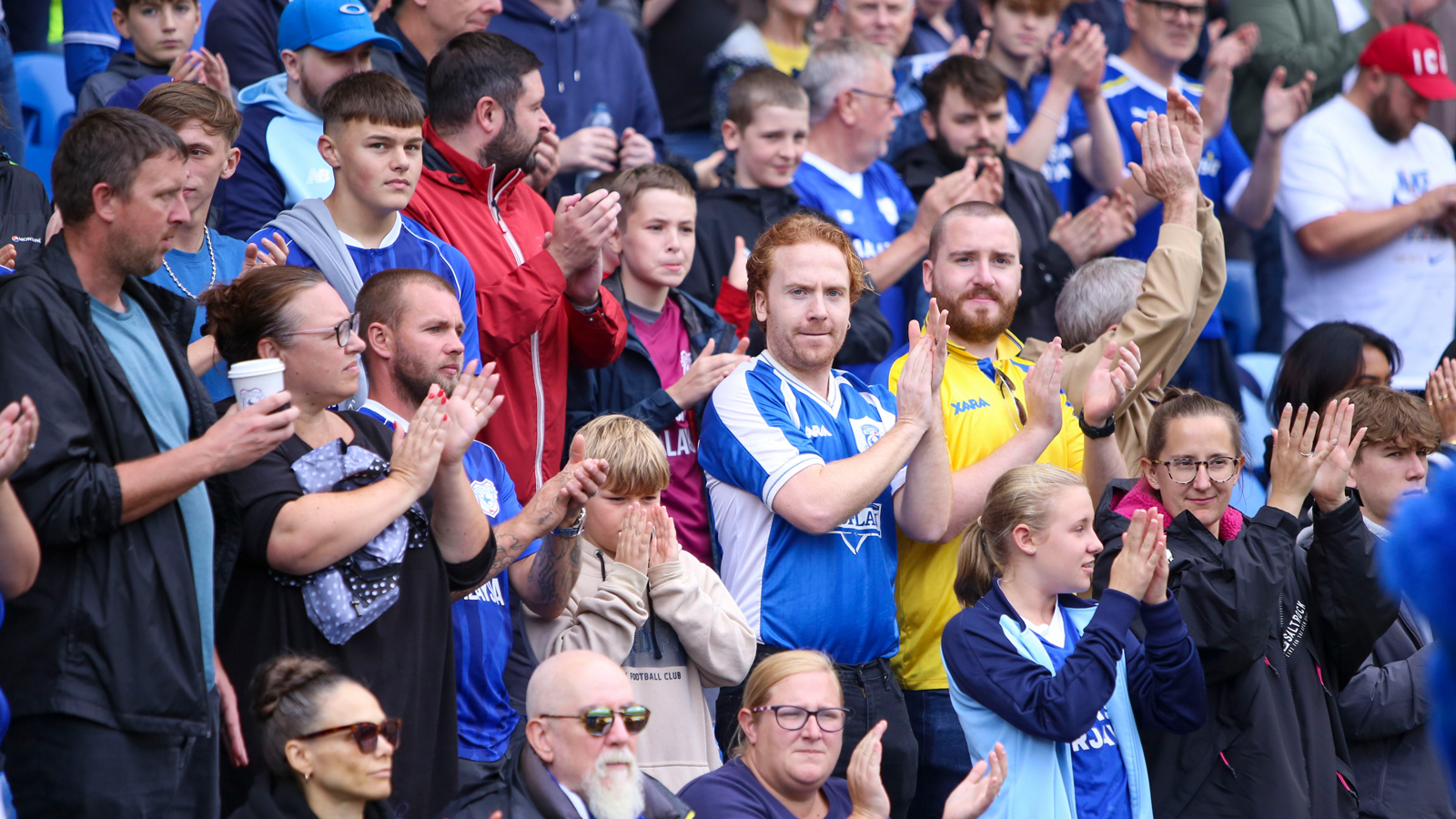 Hundreds of Cardiff City fans head to club store as new blue home