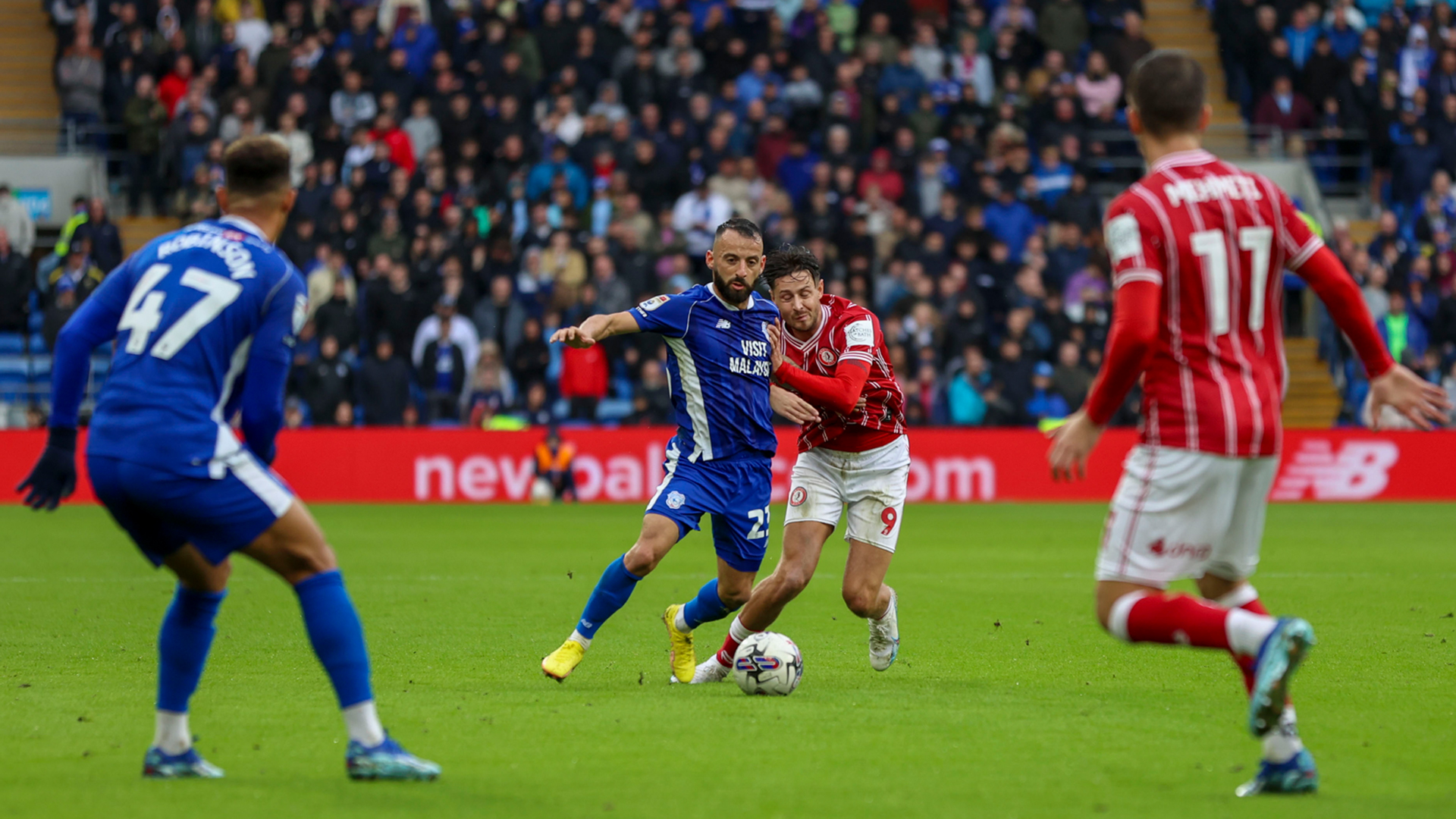 Cardiff City 2-0 Bristol City: Perry Ng and Rubin Colwill score as