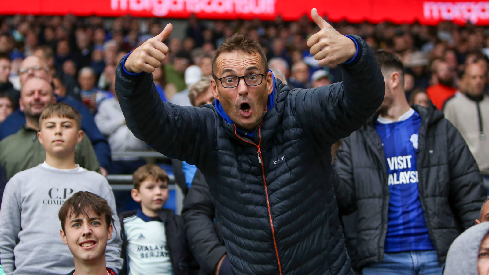 Hundreds of Cardiff City fans head to club store as new blue home