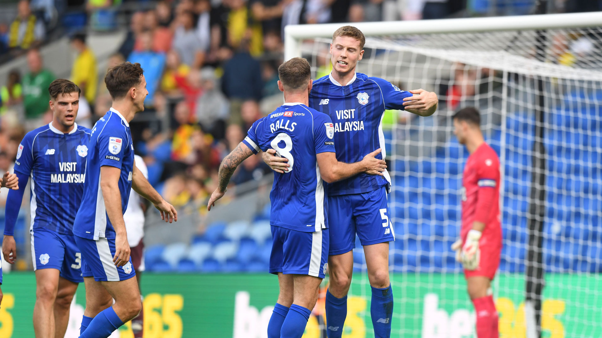 Mark McGuinness in action for Cardiff City