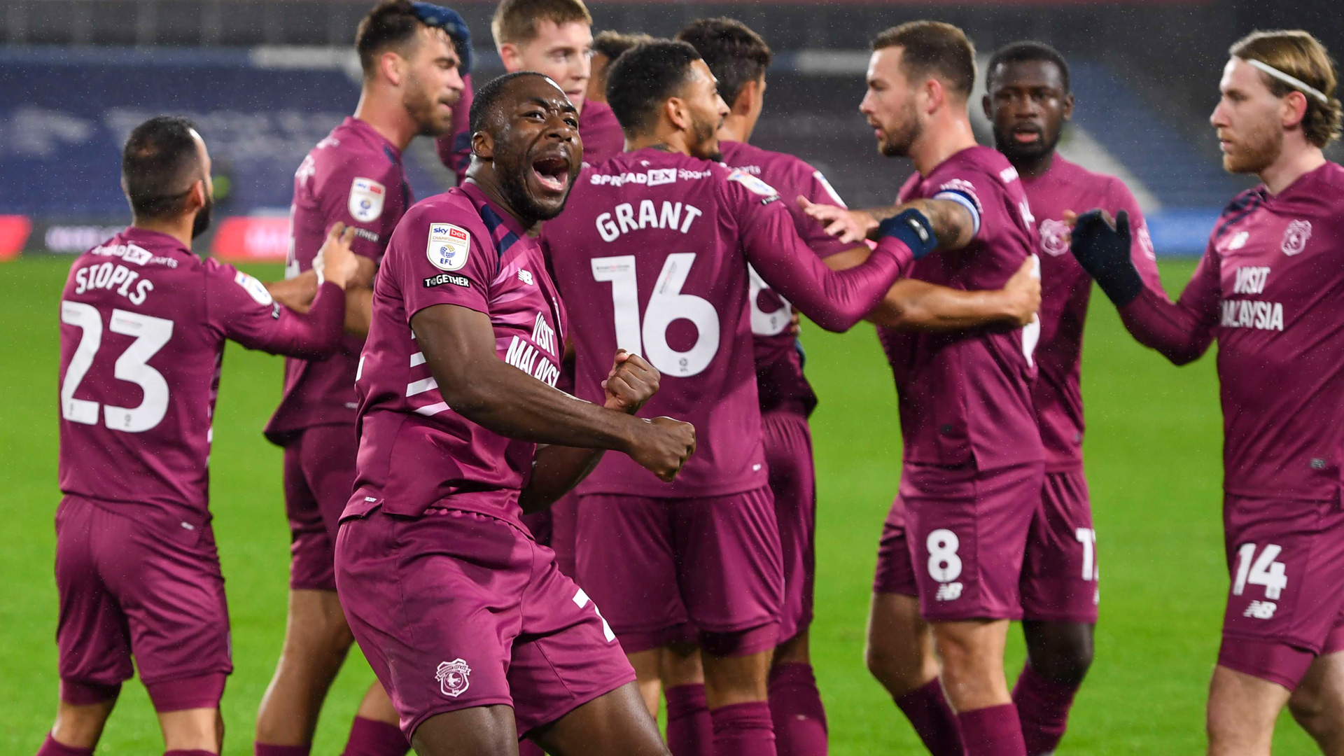 Huddersfield Town 0-4 Cardiff City: Bluebirds climb into play-off