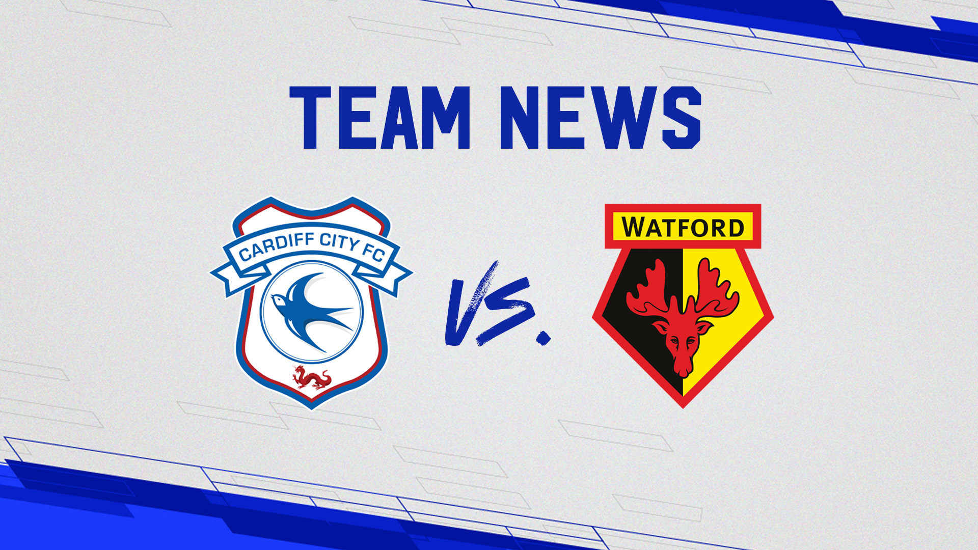 Team News - City vs. Watford