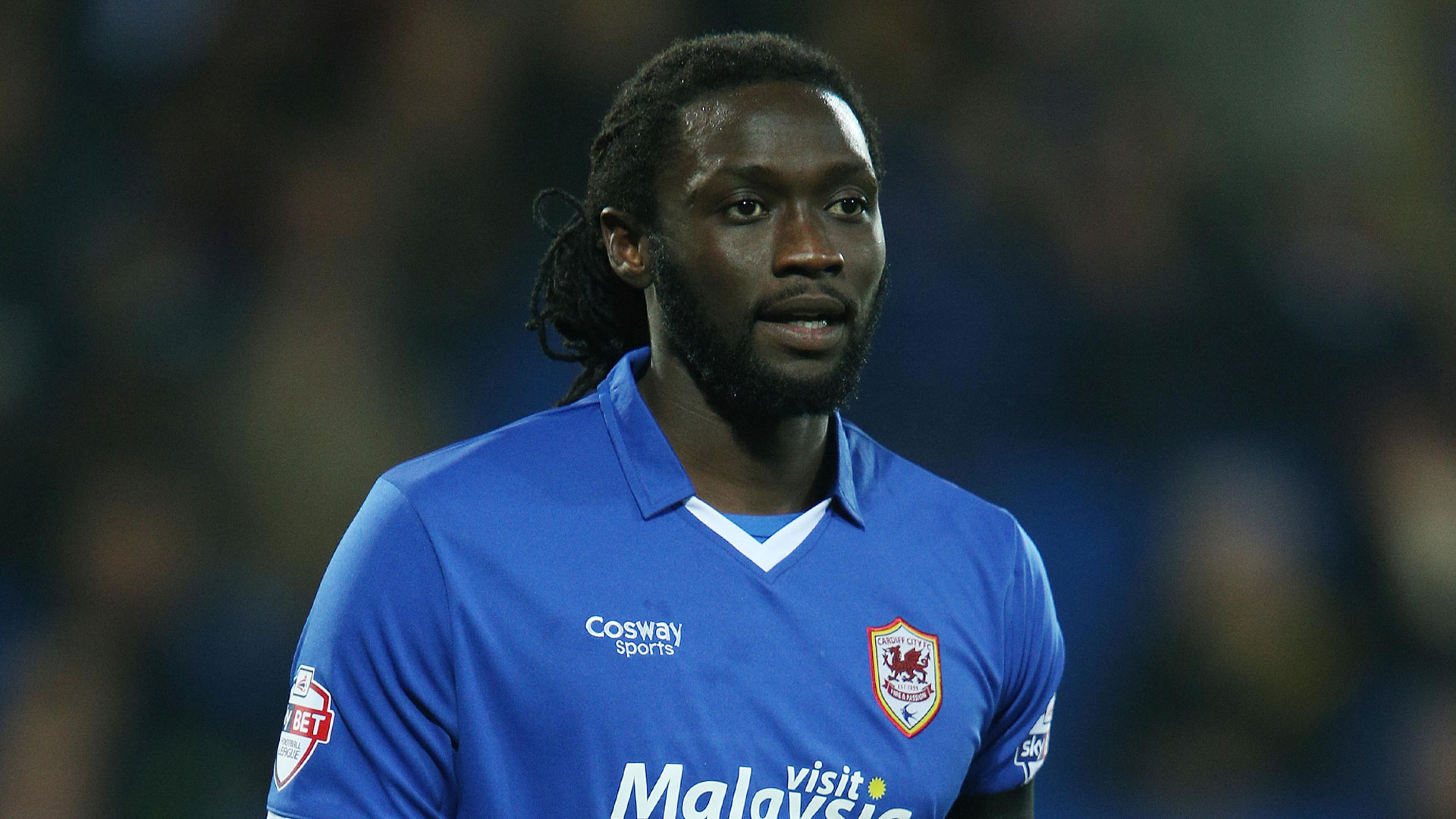 Kenwyne Jones in action for Cardiff City