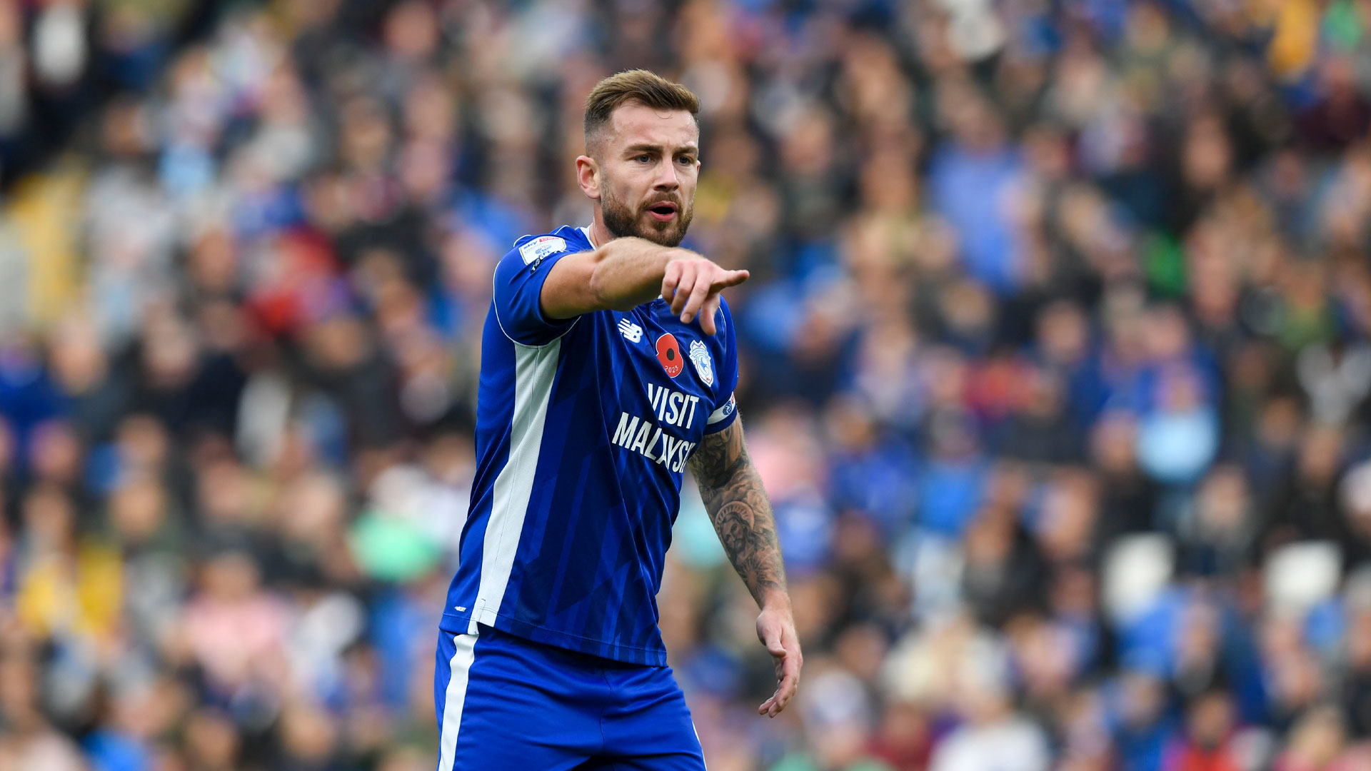 Joe Ralls in action for Cardiff City